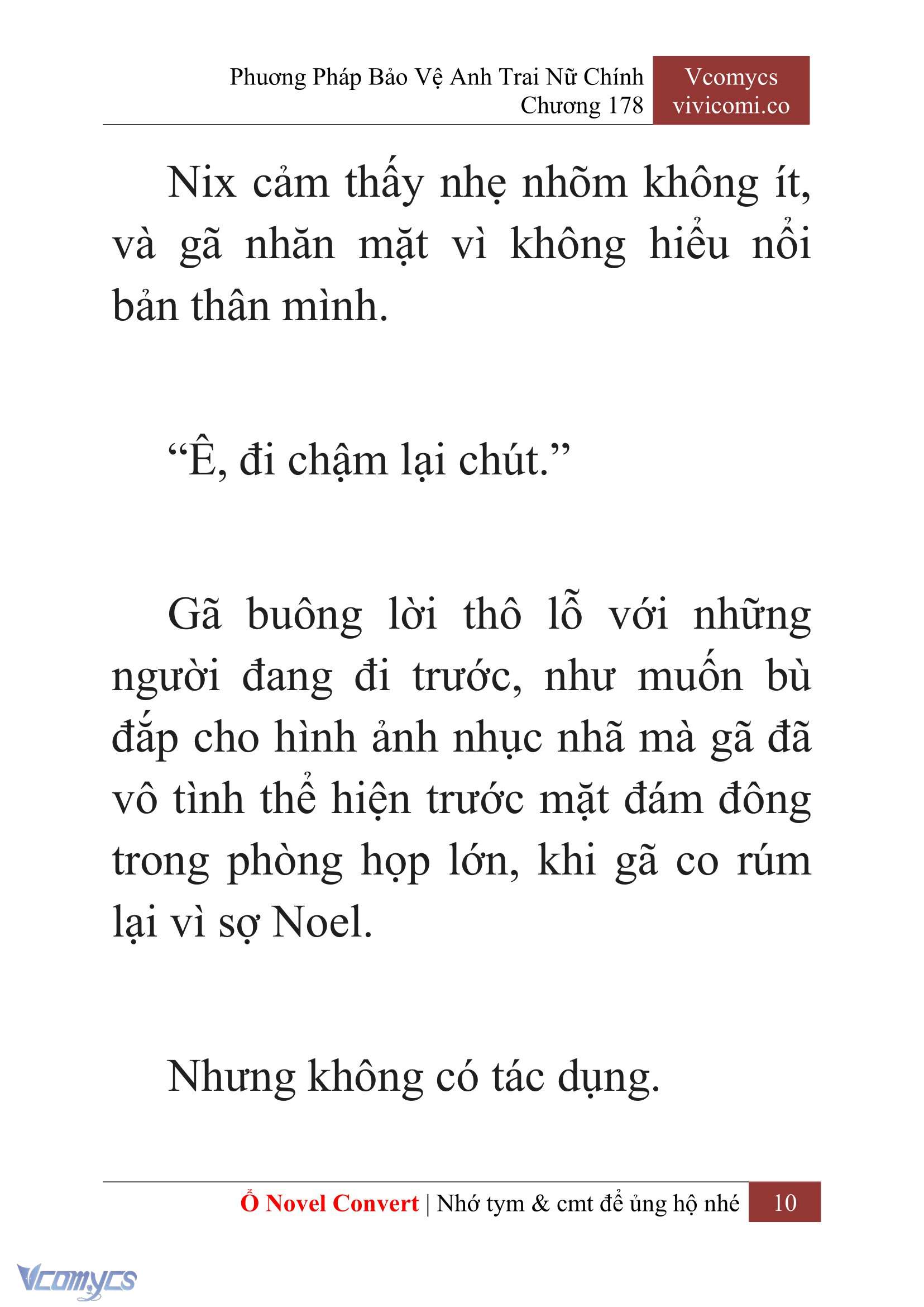 [Novel] Phương Pháp Bảo Vệ Anh Trai Nữ Chính Chap 178 - Trang 2