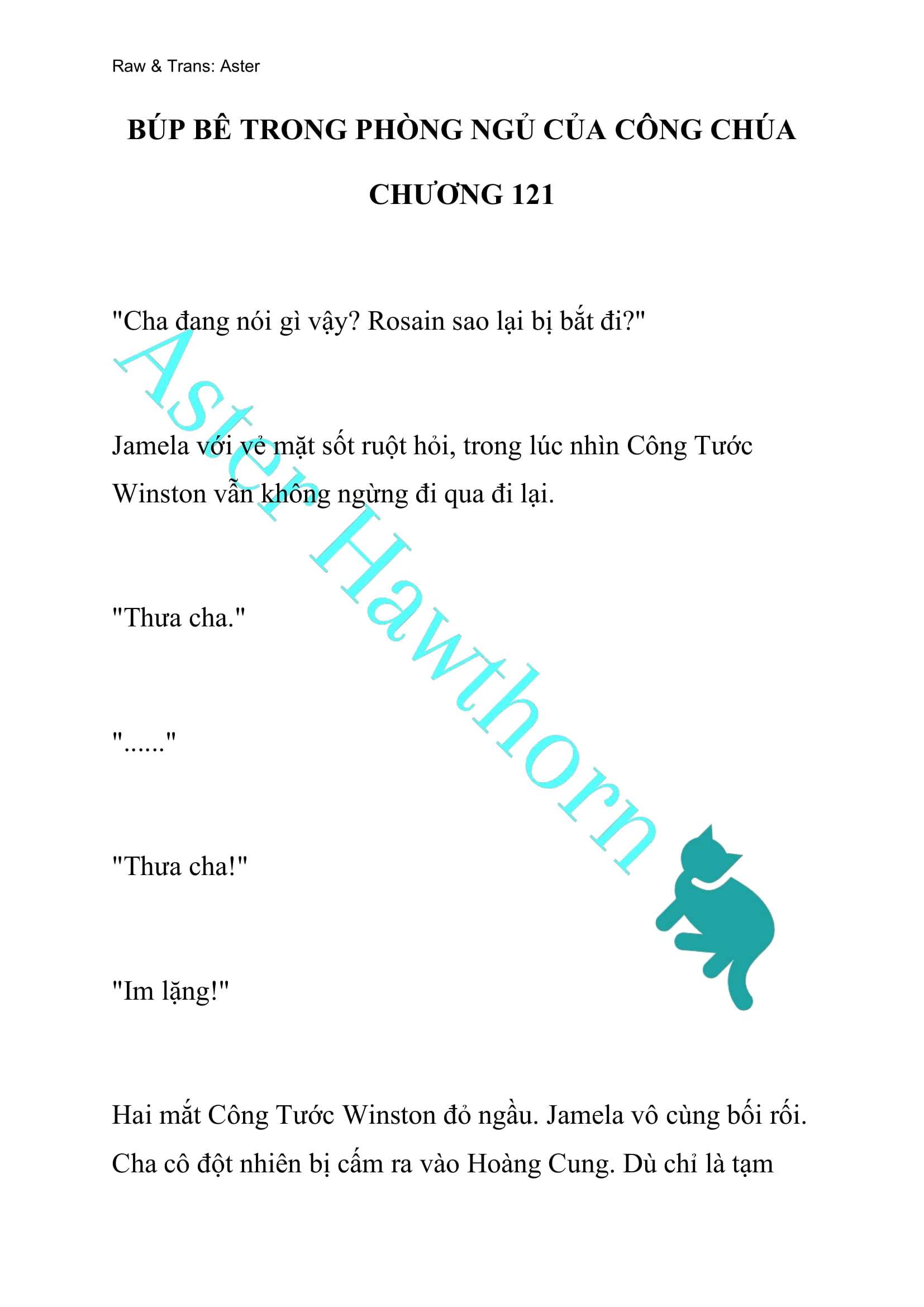 [NOVEL] Búp Bê Trong Phòng Ngủ Của Công Chúa Chap 121 - Next Chap 122