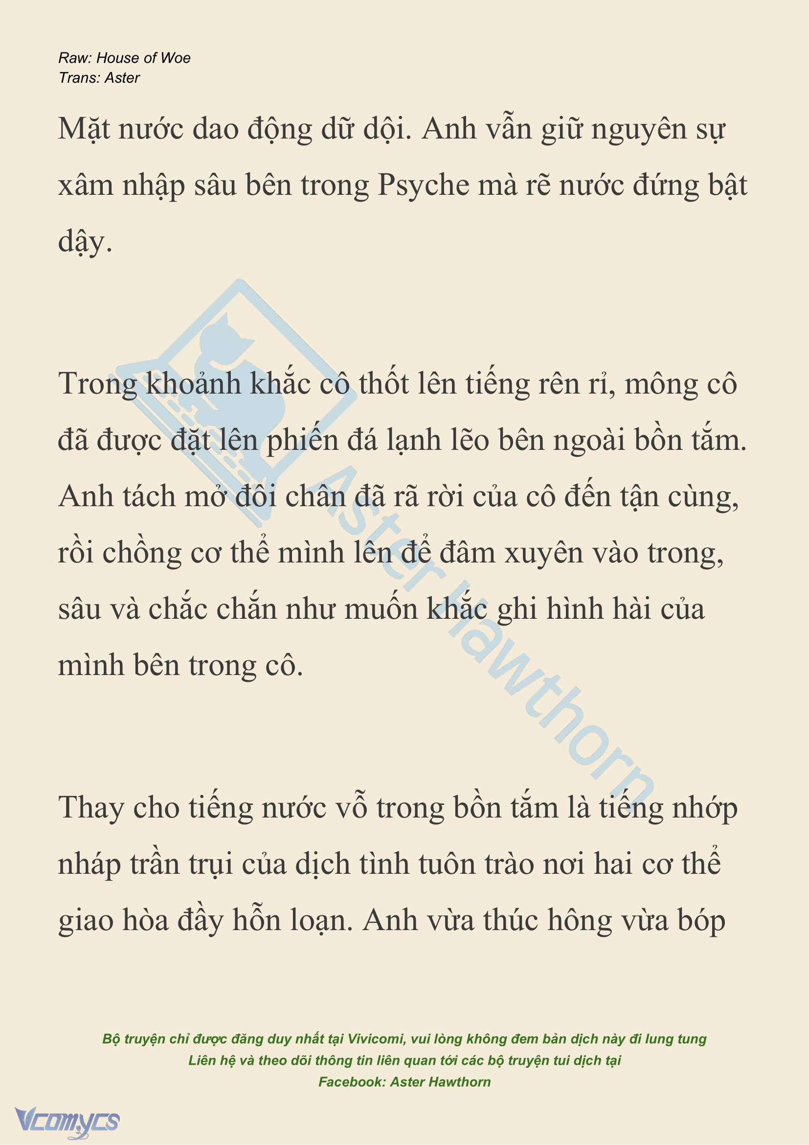 [NOVEL] Dành Cho Các Nữ Thần: Dành cho Psyche Chap 23 - Trang 2