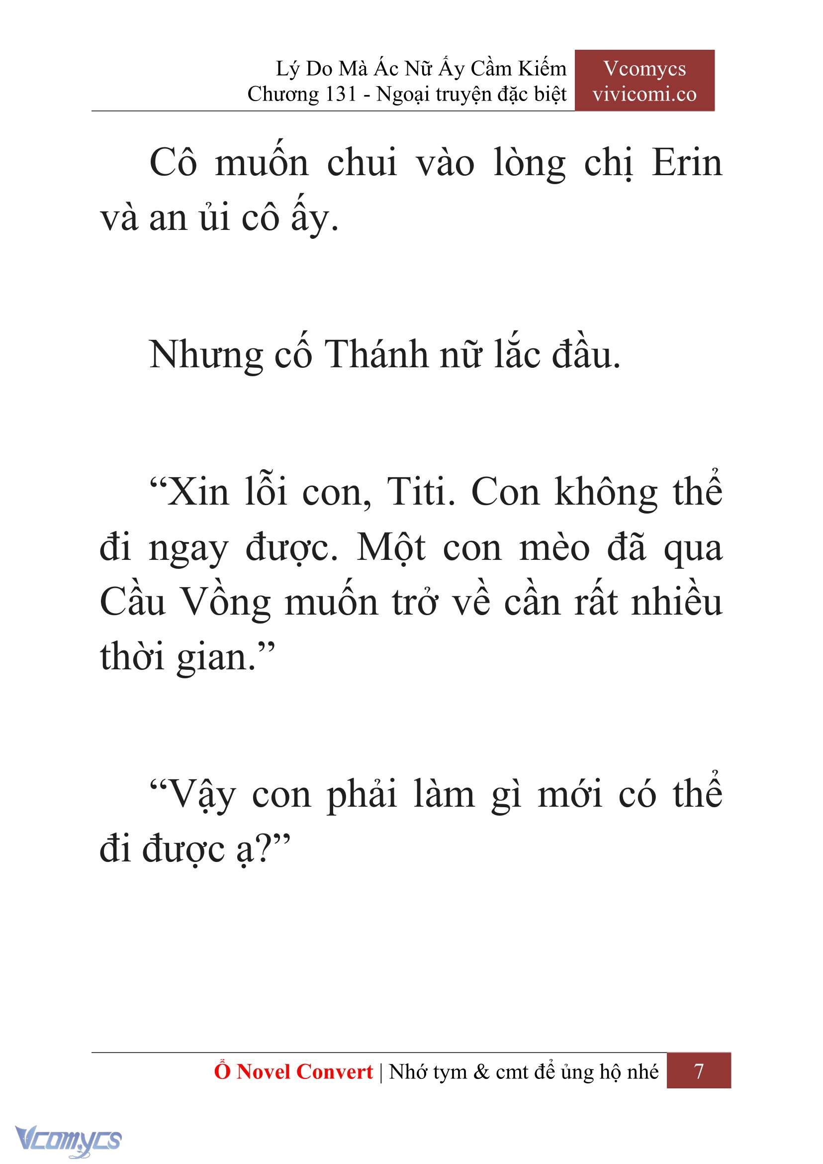 [Novel] Lý Do Mà Ác Nữ Ấy Cầm Kiếm Chap 131 - Next 