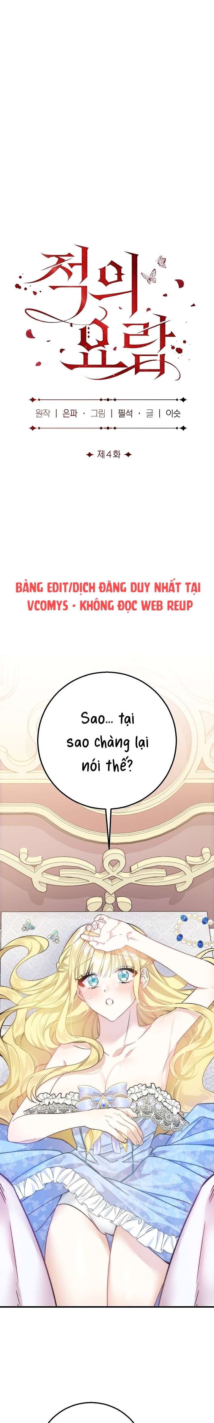 [ 18+ KHÔNG CHE ] Cái nôi của kẻ thù Chap 4 - Trang 2