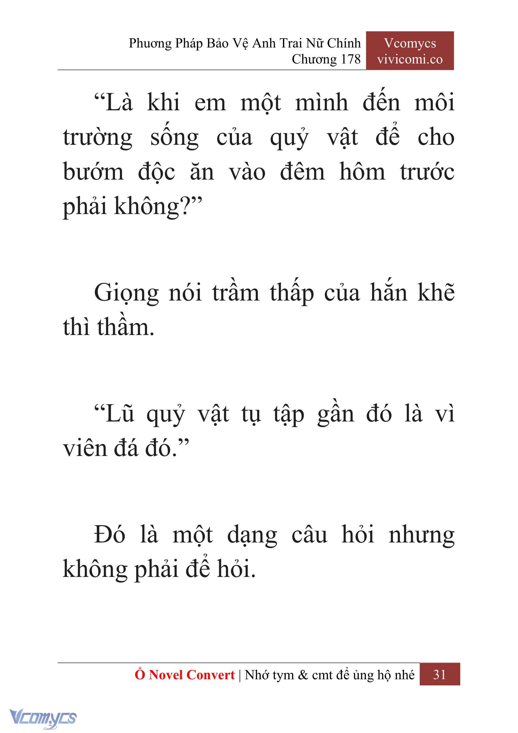 [Novel] Phương Pháp Bảo Vệ Anh Trai Nữ Chính Chap 178 - Trang 2
