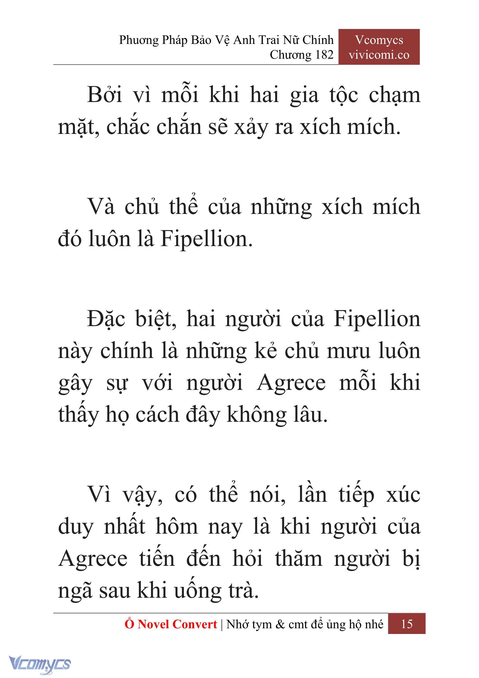 [Novel] Phương Pháp Bảo Vệ Anh Trai Nữ Chính Chap 182 - Trang 2