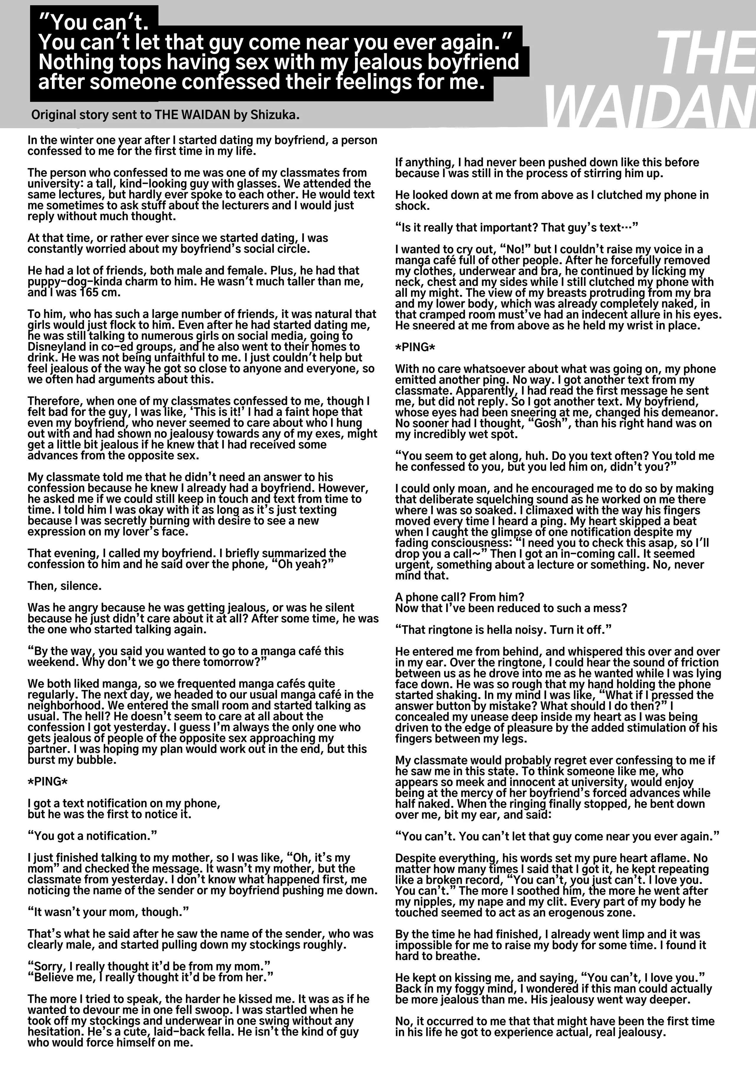 [ 18 + ] Tuyển Tập Oneshot Manga Bạo Chap 5 - Trang 2