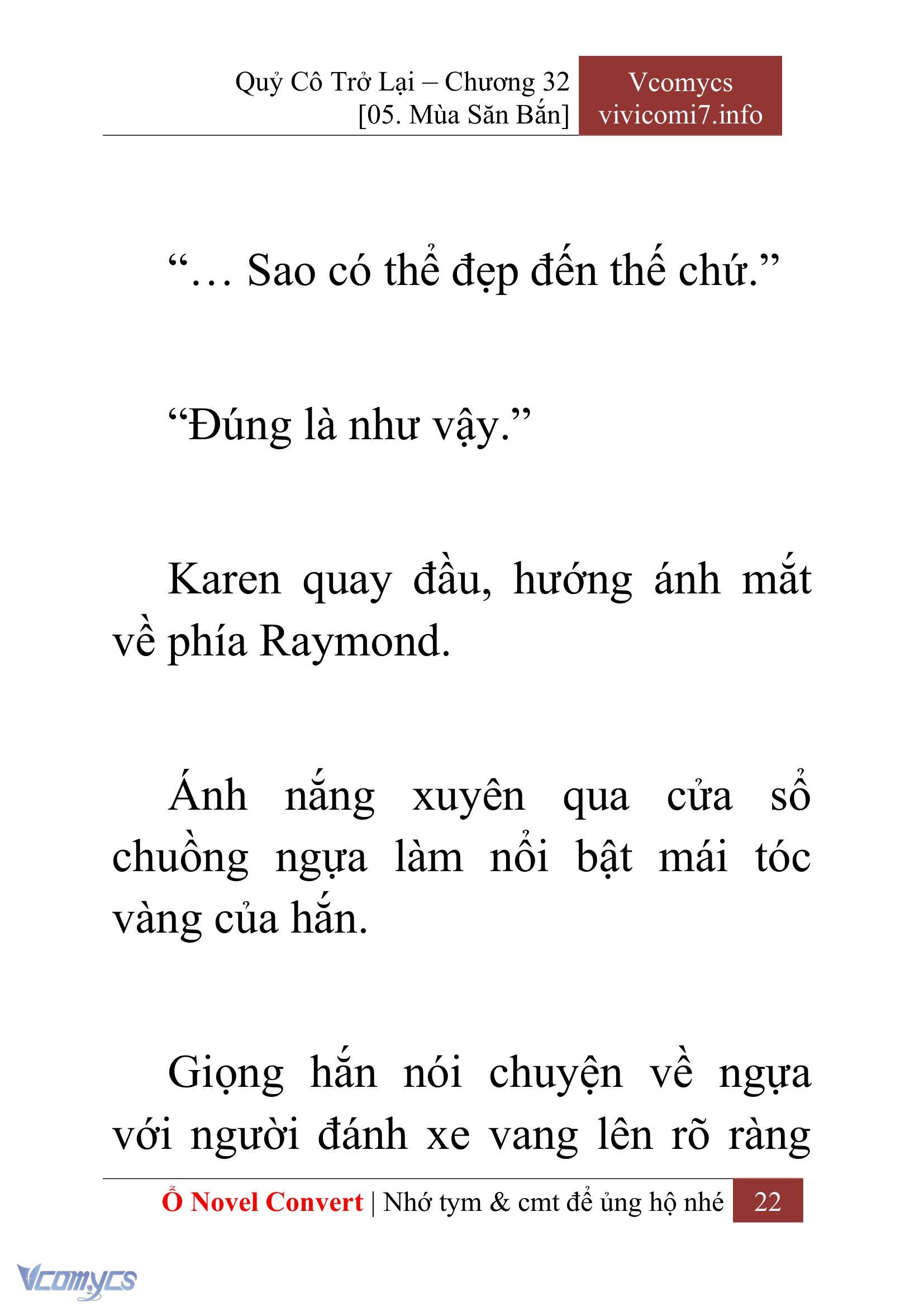 [Novel] Quý Cô Trở Lại Chap 32 - Trang 2
