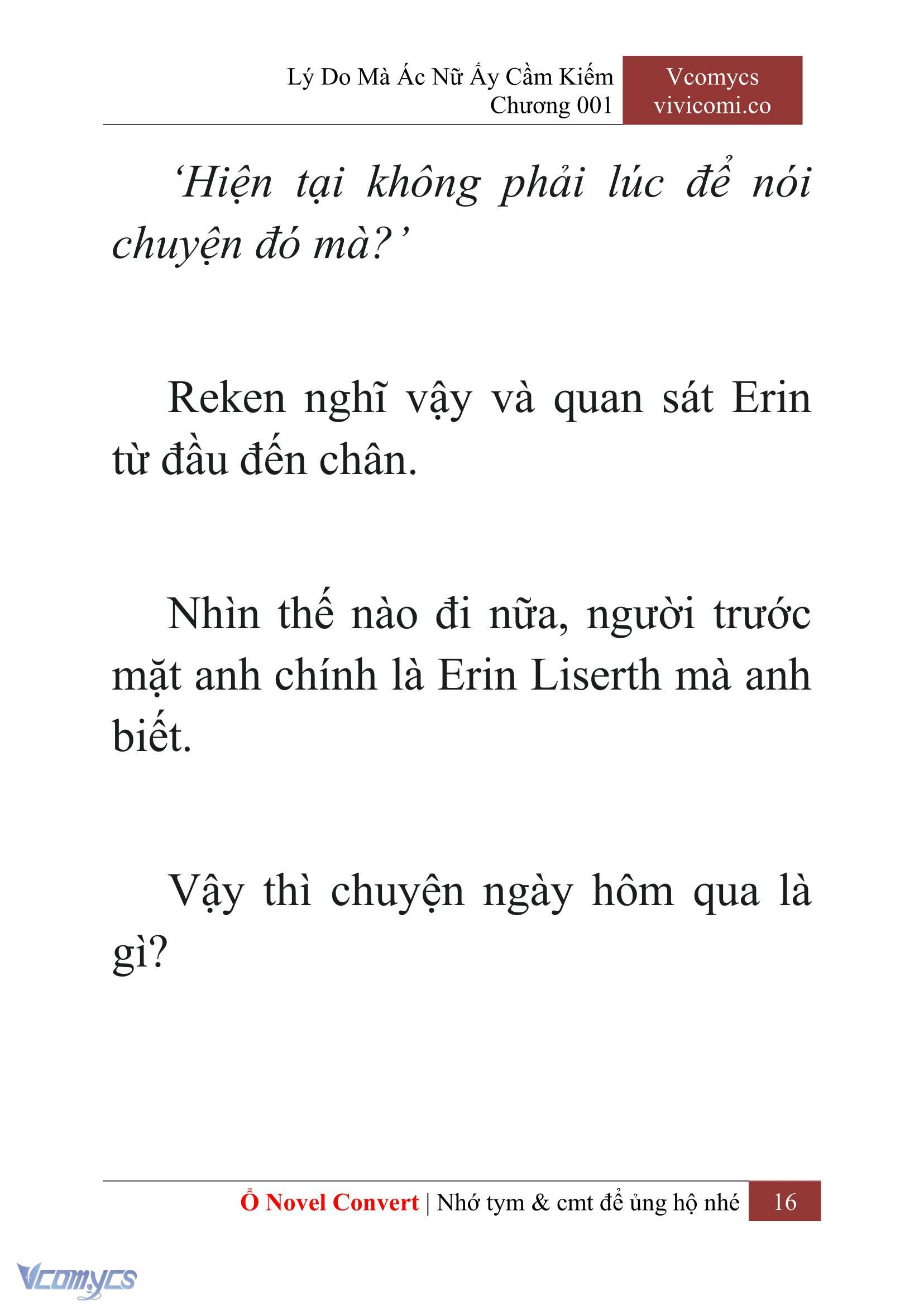 [Novel] Lý Do Mà Ác Nữ Ấy Cầm Kiếm Chap 1 - Trang 2