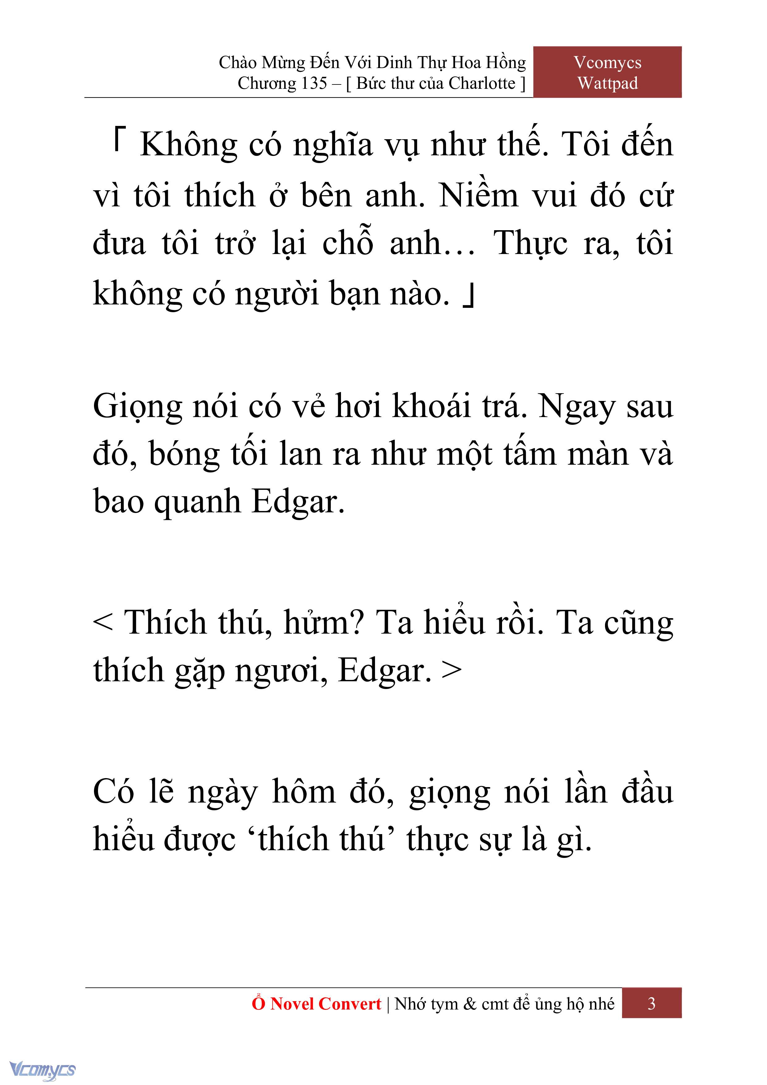 [Novel] Chào Mừng Đến Với Dinh Thự Hoa Hồng Chap 135 - Trang 2