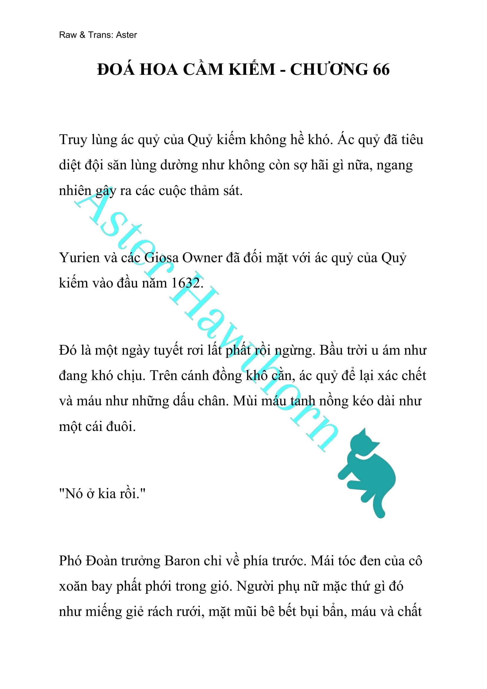 [NOVEL] Đóa Hoa Cầm Kiếm Chap 66 - Trang 2