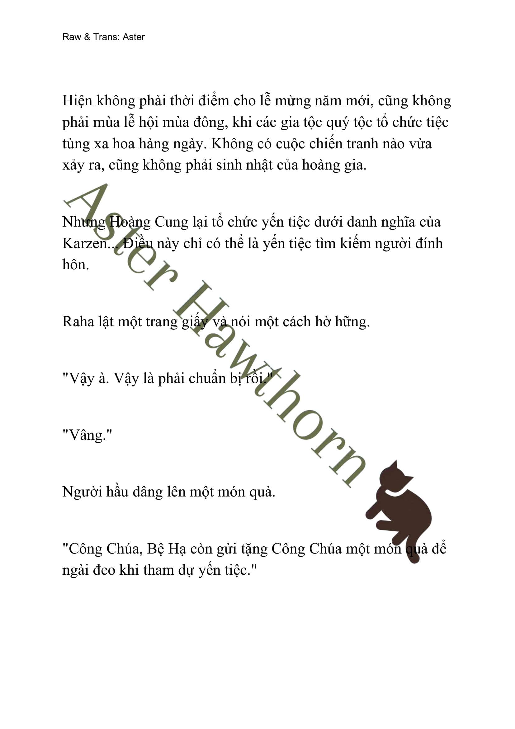 [NOVEL] Búp Bê Trong Phòng Ngủ Của Công Chúa Chap 18 - Next Chap 19