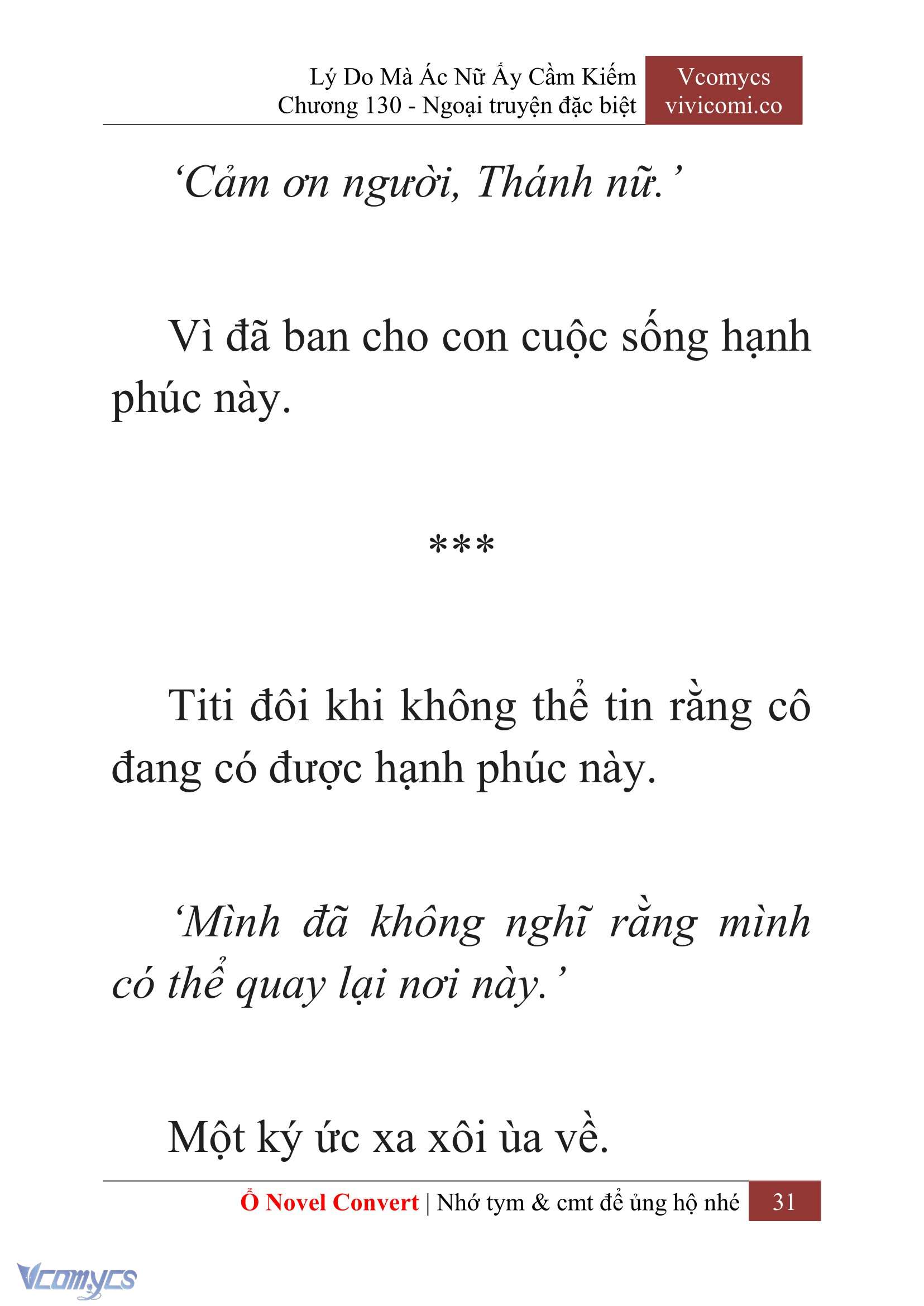 [Novel] Lý Do Mà Ác Nữ Ấy Cầm Kiếm Chap 130 - Next Chap 131