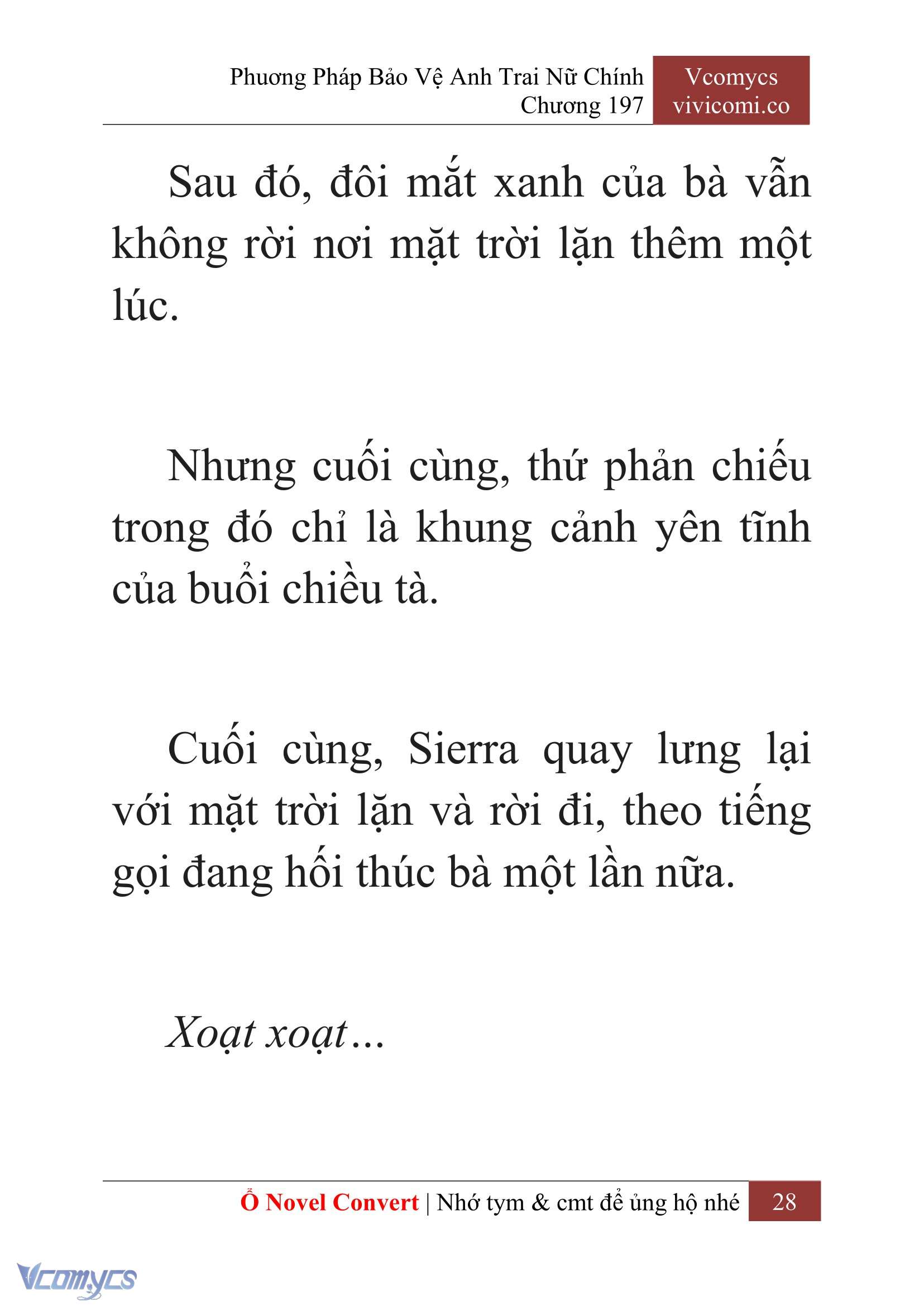 [Novel] Phương Pháp Bảo Vệ Anh Trai Nữ Chính Chap 197 - Trang 2
