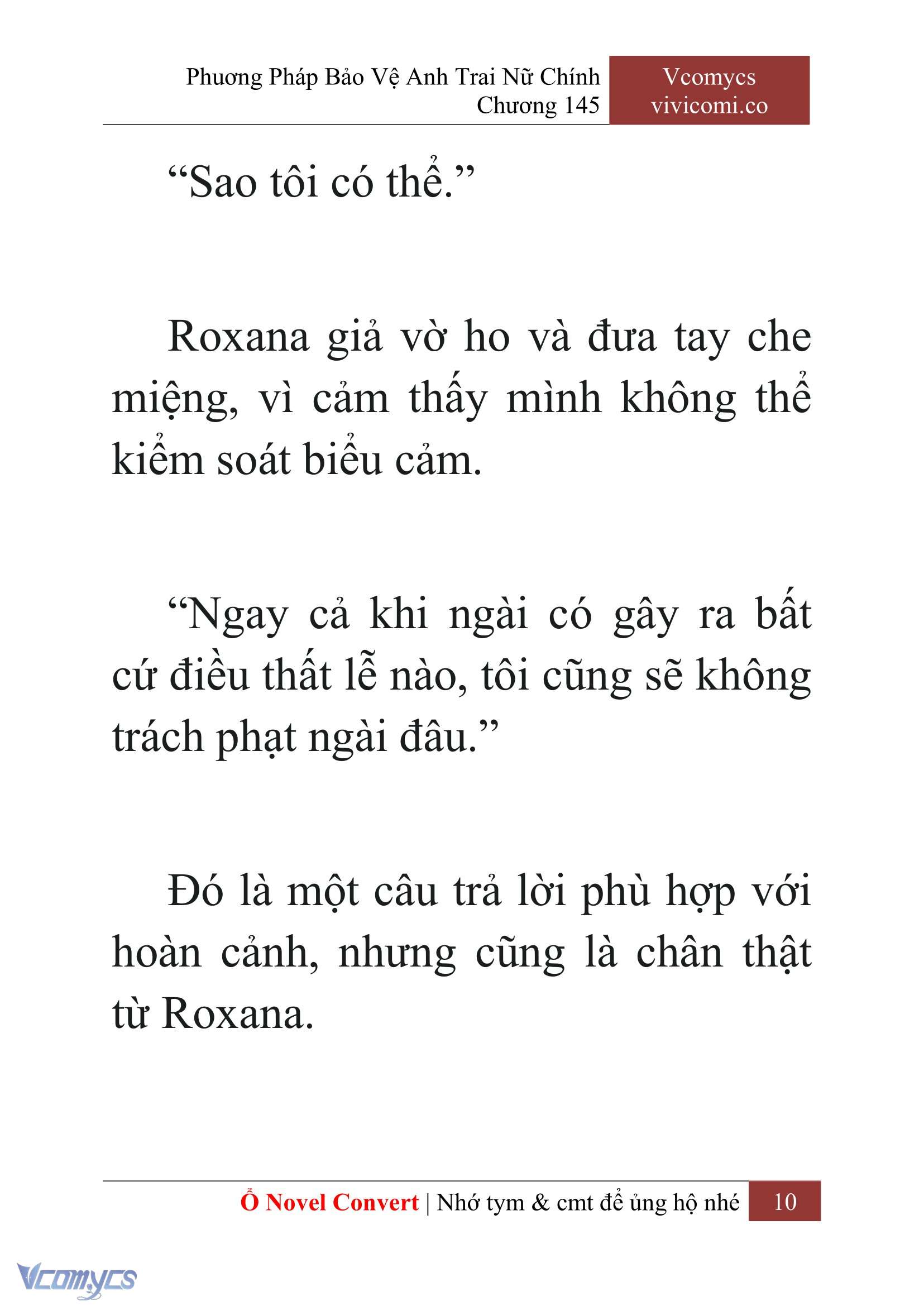 [Novel] Phương Pháp Bảo Vệ Anh Trai Nữ Chính Chap 145 - Next Chap 146