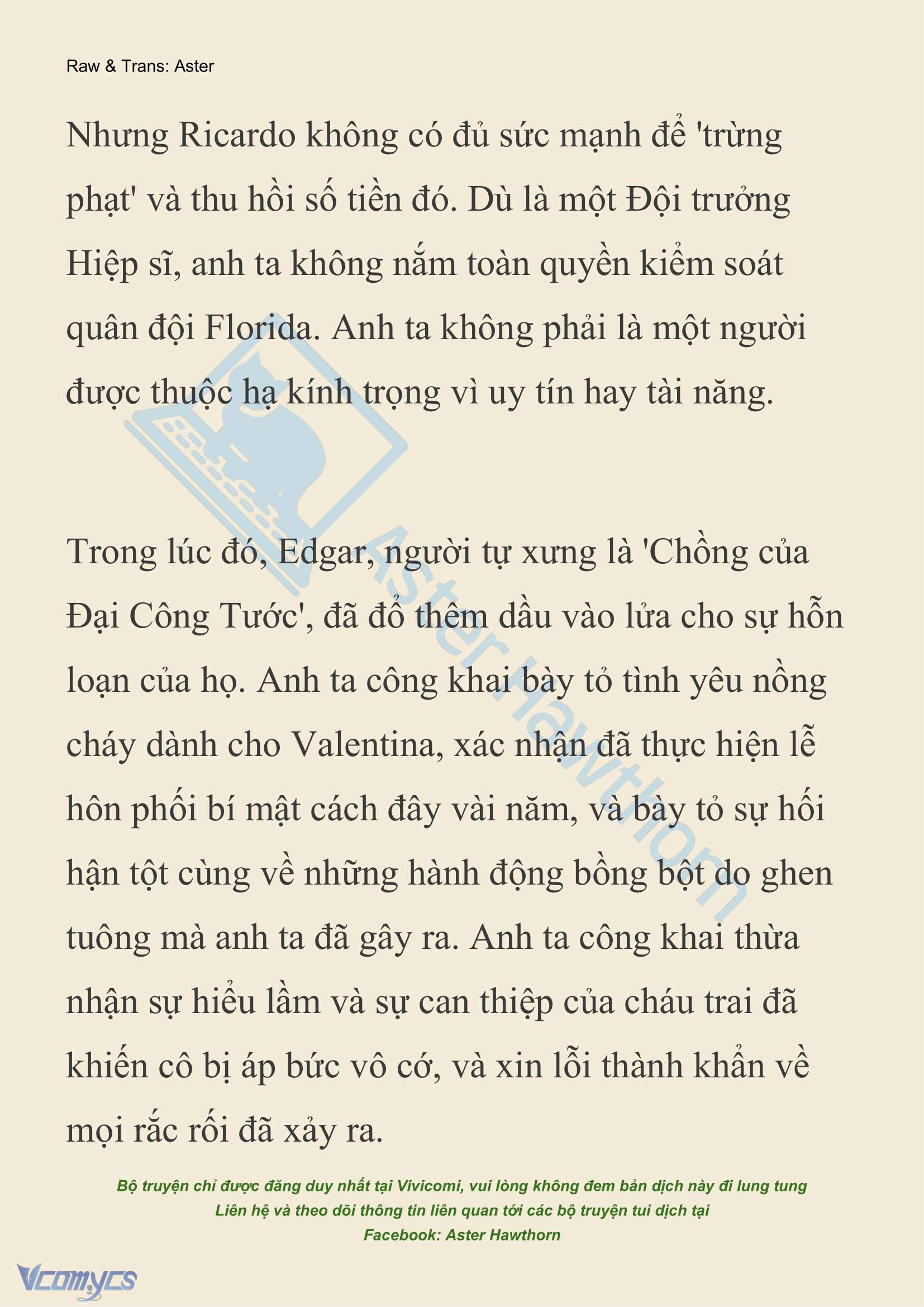 [NOVEL] Thiên Đường Của Valentina Chap 104 - Trang 2
