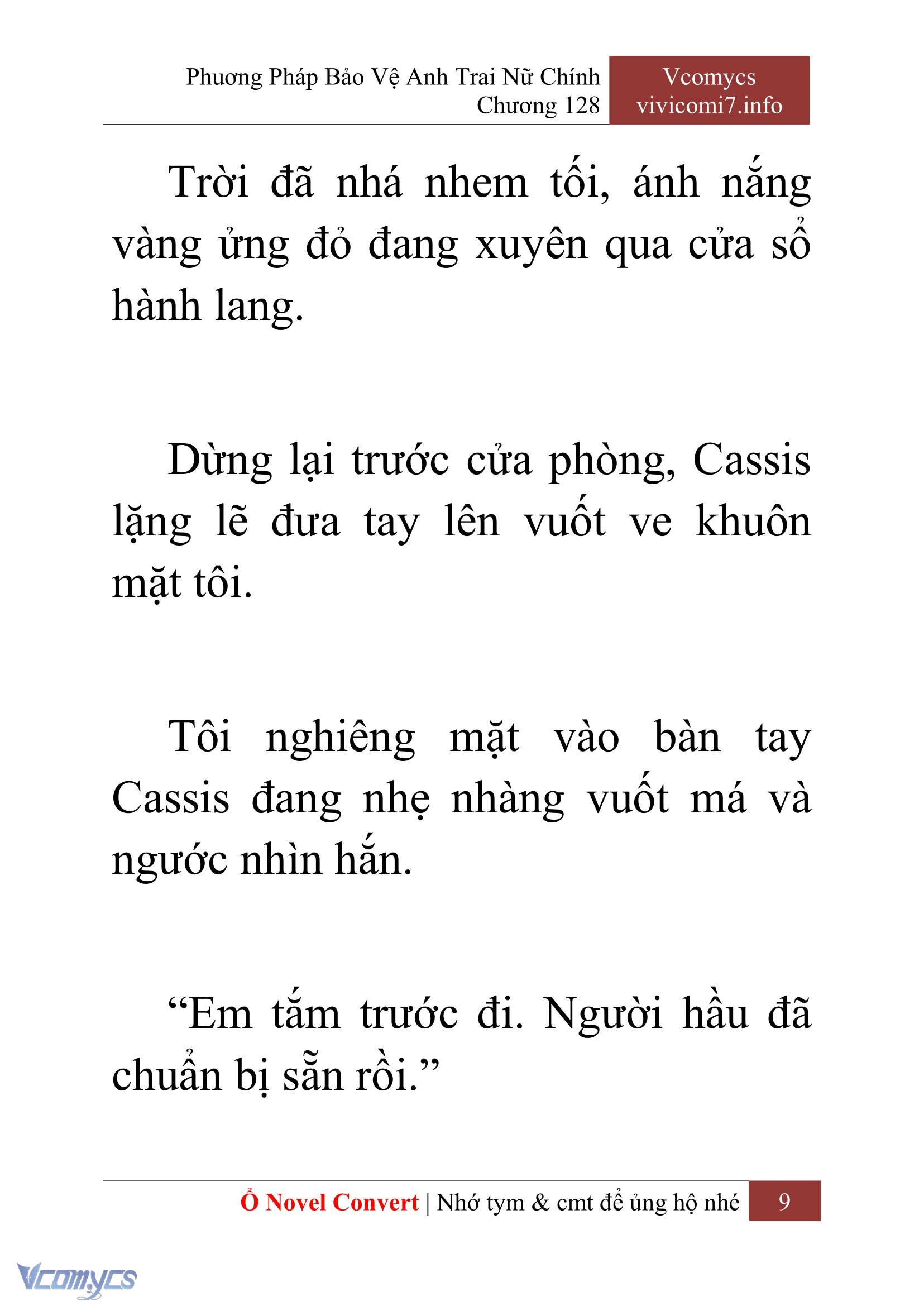 [Novel] Phương Pháp Bảo Vệ Anh Trai Nữ Chính Chap 128 - Next Chap 129