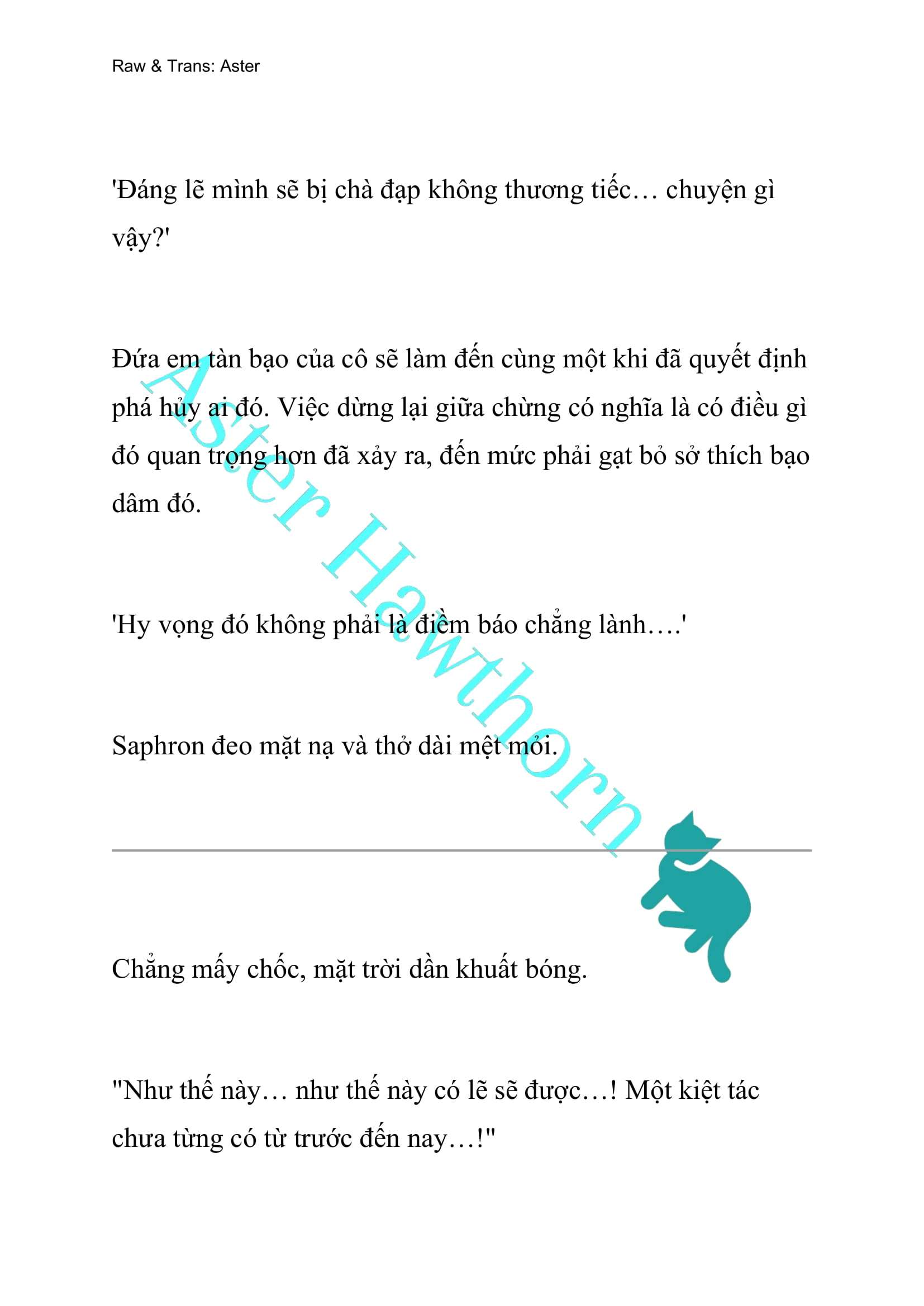 [NOVEL] Anh Hùng Khao Khát Sự Sa Ngã Của Thánh Nữ Chap 59 - Next Chap 60
