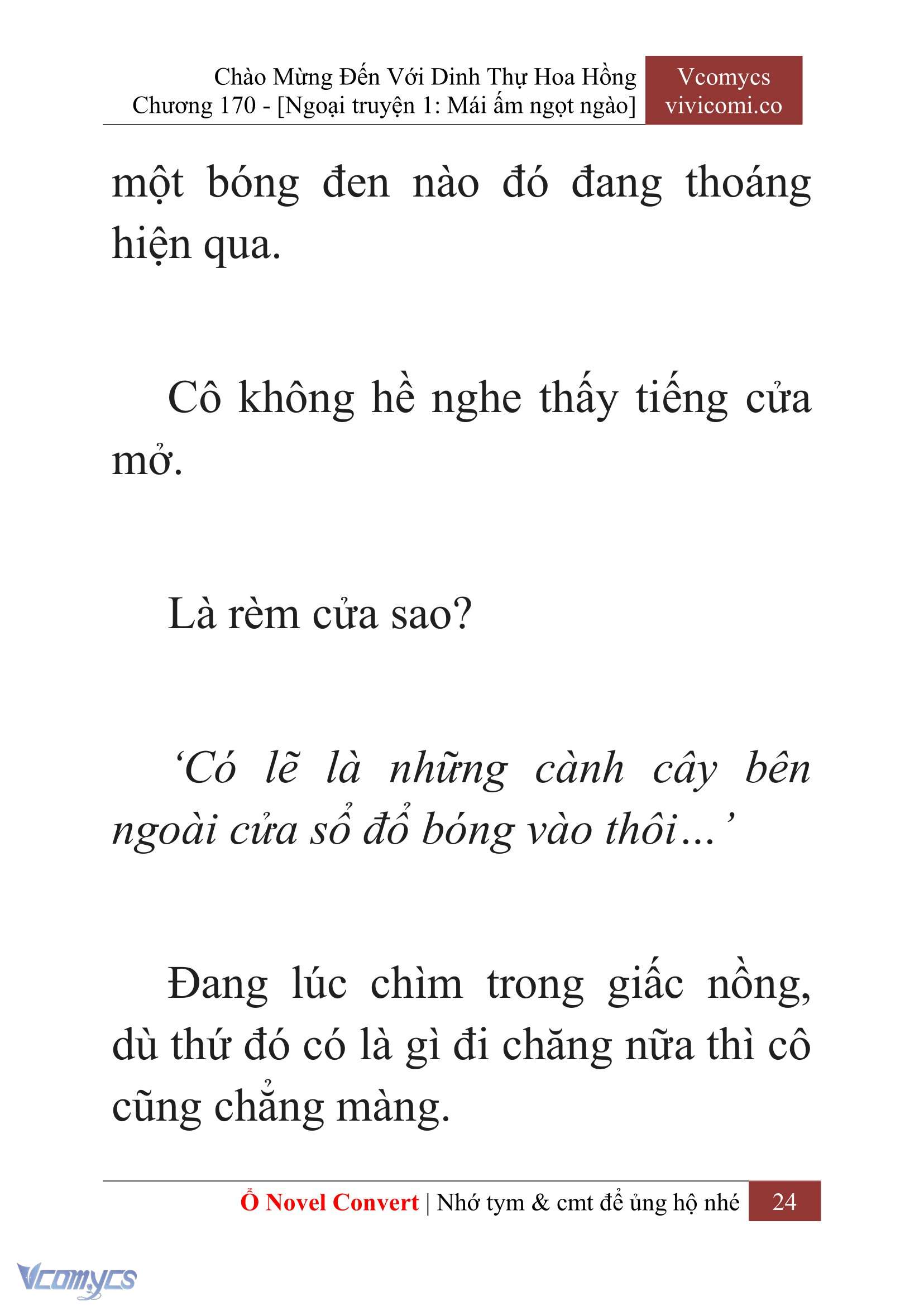 [Novel] Chào Mừng Đến Với Dinh Thự Hoa Hồng Chap 170 - Trang 2