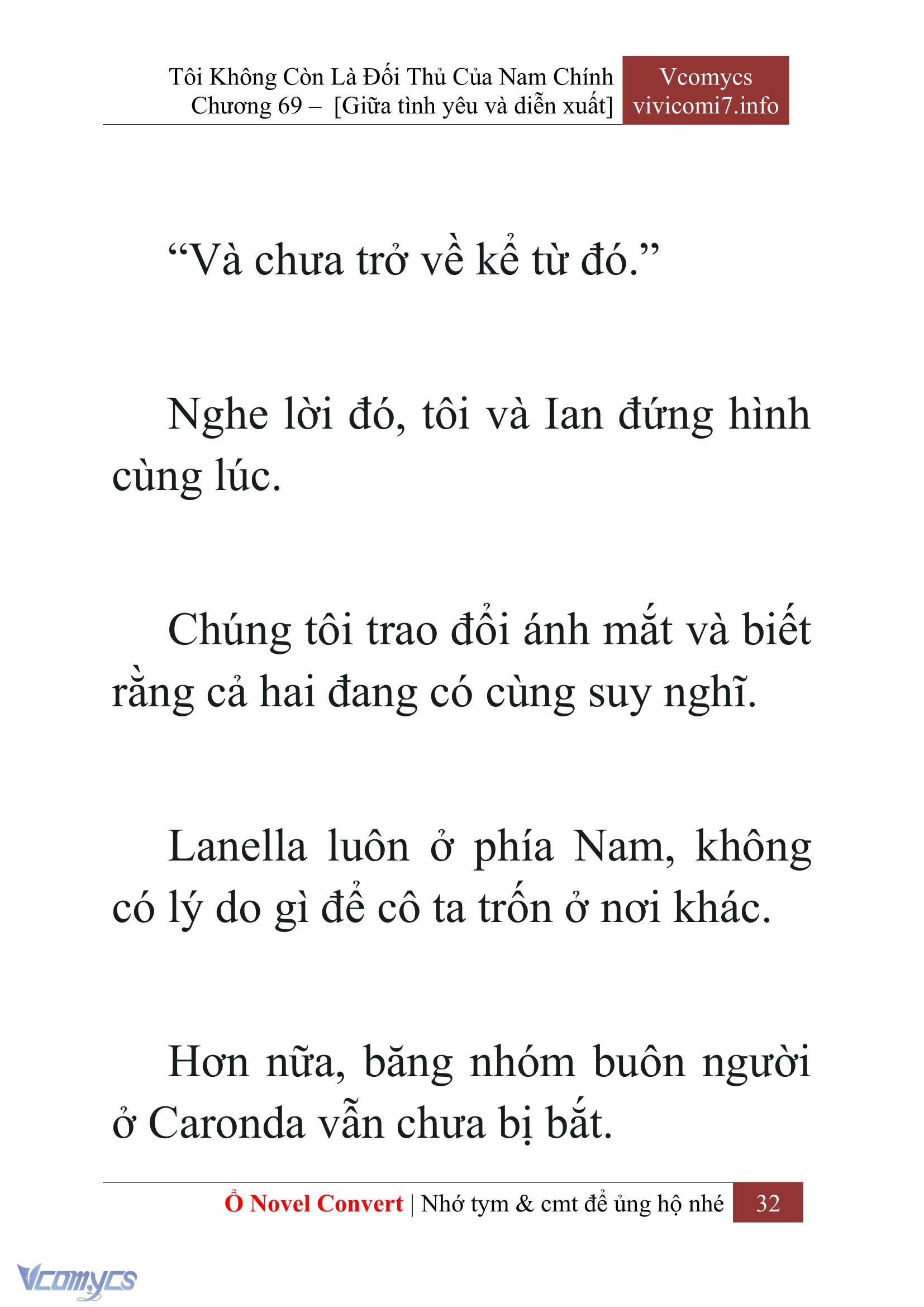 [Novel] Tôi Không Còn Là Đối Thủ Của Nam Chính Chap 69 - Trang 2
