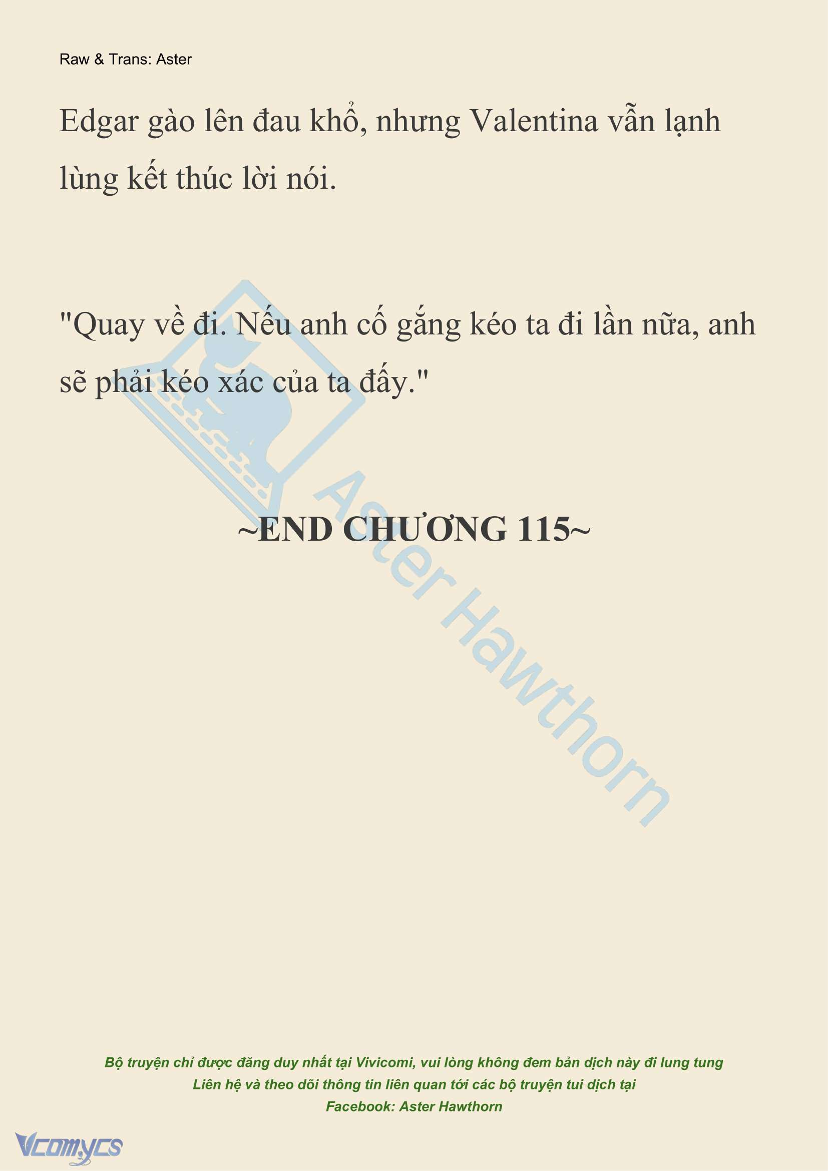 [NOVEL] Thiên Đường Của Valentina Chap 115 - Next Chap 116