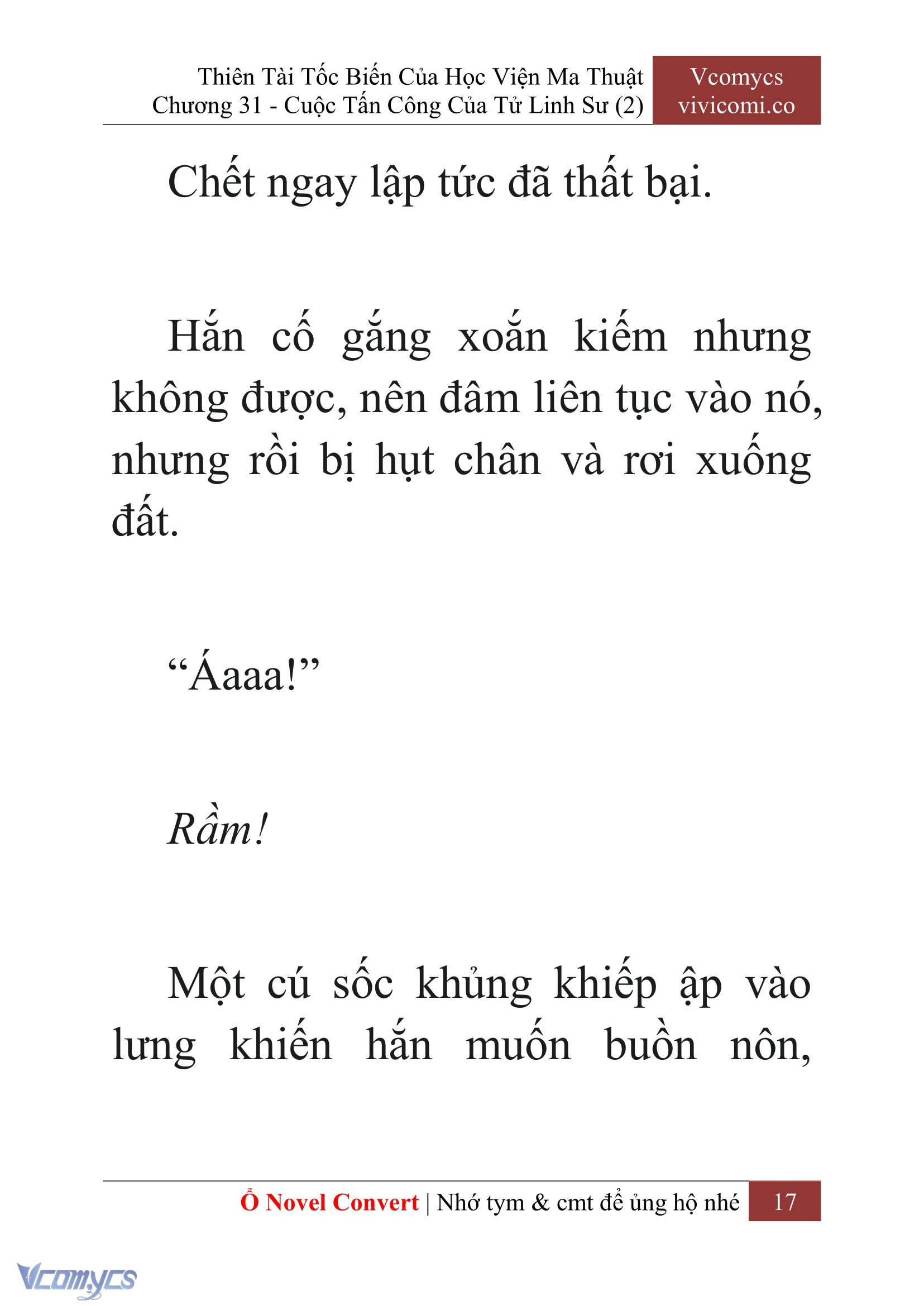 [Novel] Thiên Tài Tốc Biến Của Học Viện Ma Thuật Chap 31 - Trang 2