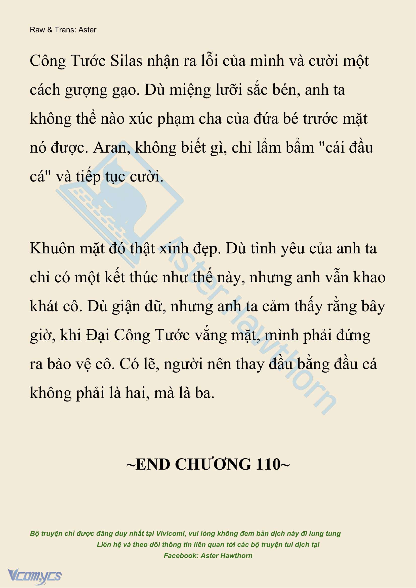 [NOVEL] Đêm Của Bệ Hạ Chap 110 - Next Chap 111