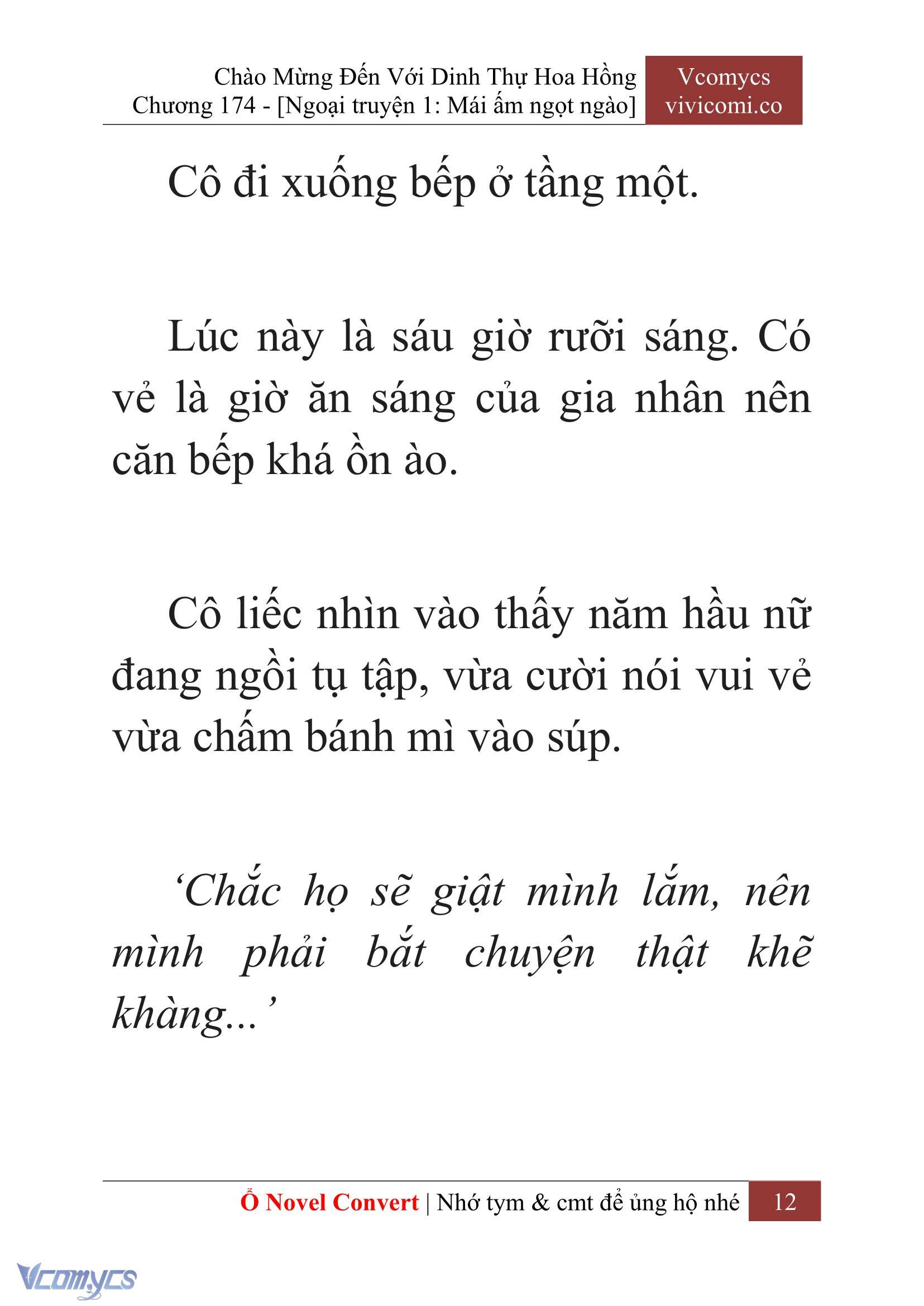 [Novel] Chào Mừng Đến Với Dinh Thự Hoa Hồng Chap 174 - Trang 2