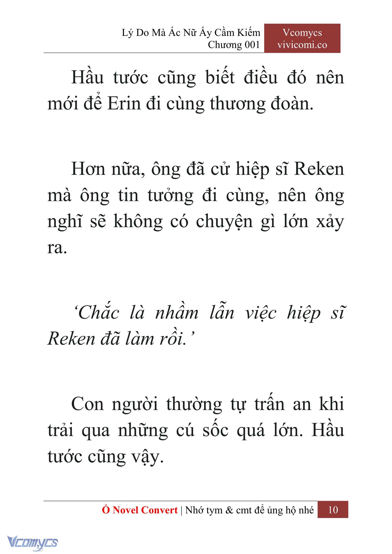 [Novel] Lý Do Mà Ác Nữ Ấy Cầm Kiếm Chap 1 - Next Chap 2