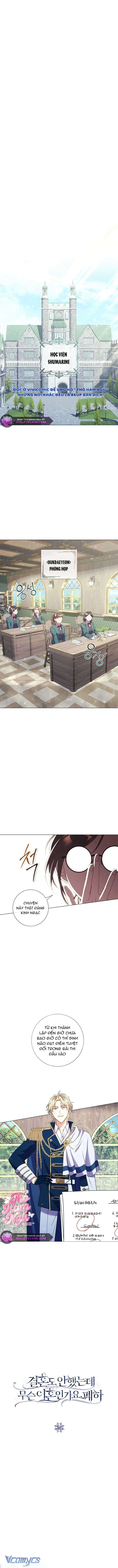 Sao Tôi Có Thể Li Hôn Khi Còn Chưa Kết Hôn Đây, Thưa Bệ Hạ Chap 24 - Next Chap 25