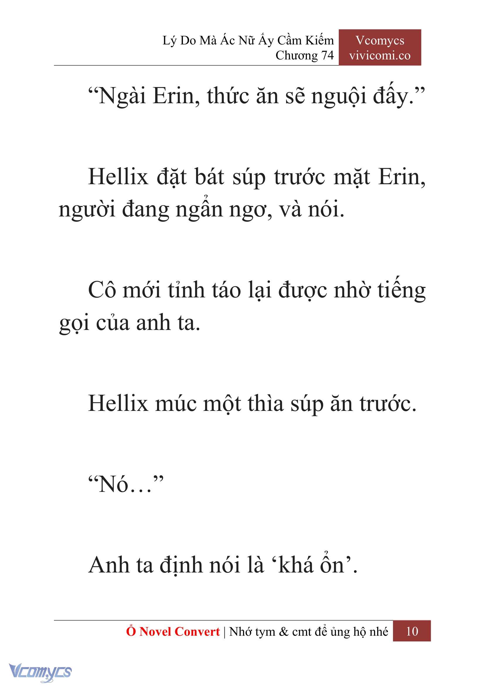 [Novel] Lý Do Mà Ác Nữ Ấy Cầm Kiếm Chap 74 - Next Chap 75