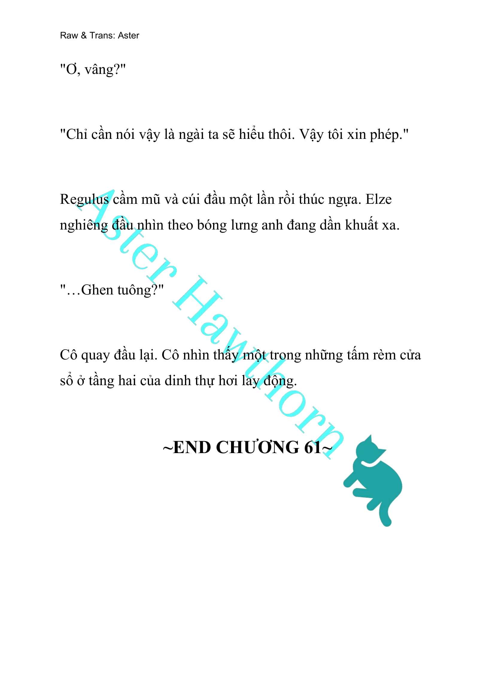 [NOVEL] Anh Hùng Khao Khát Sự Sa Ngã Của Thánh Nữ Chap 61 - Next Chap 62