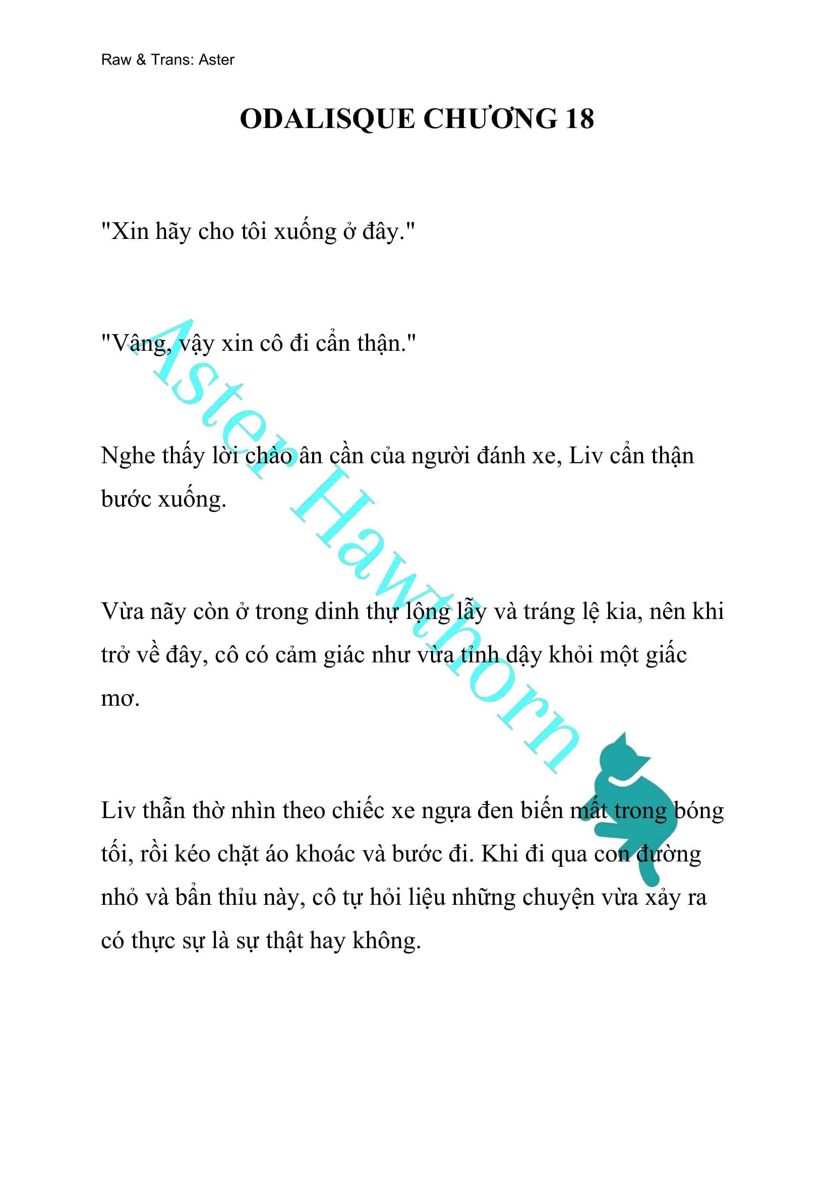 [NOVEL] Odalisque Chap 18 - Next Chap 19