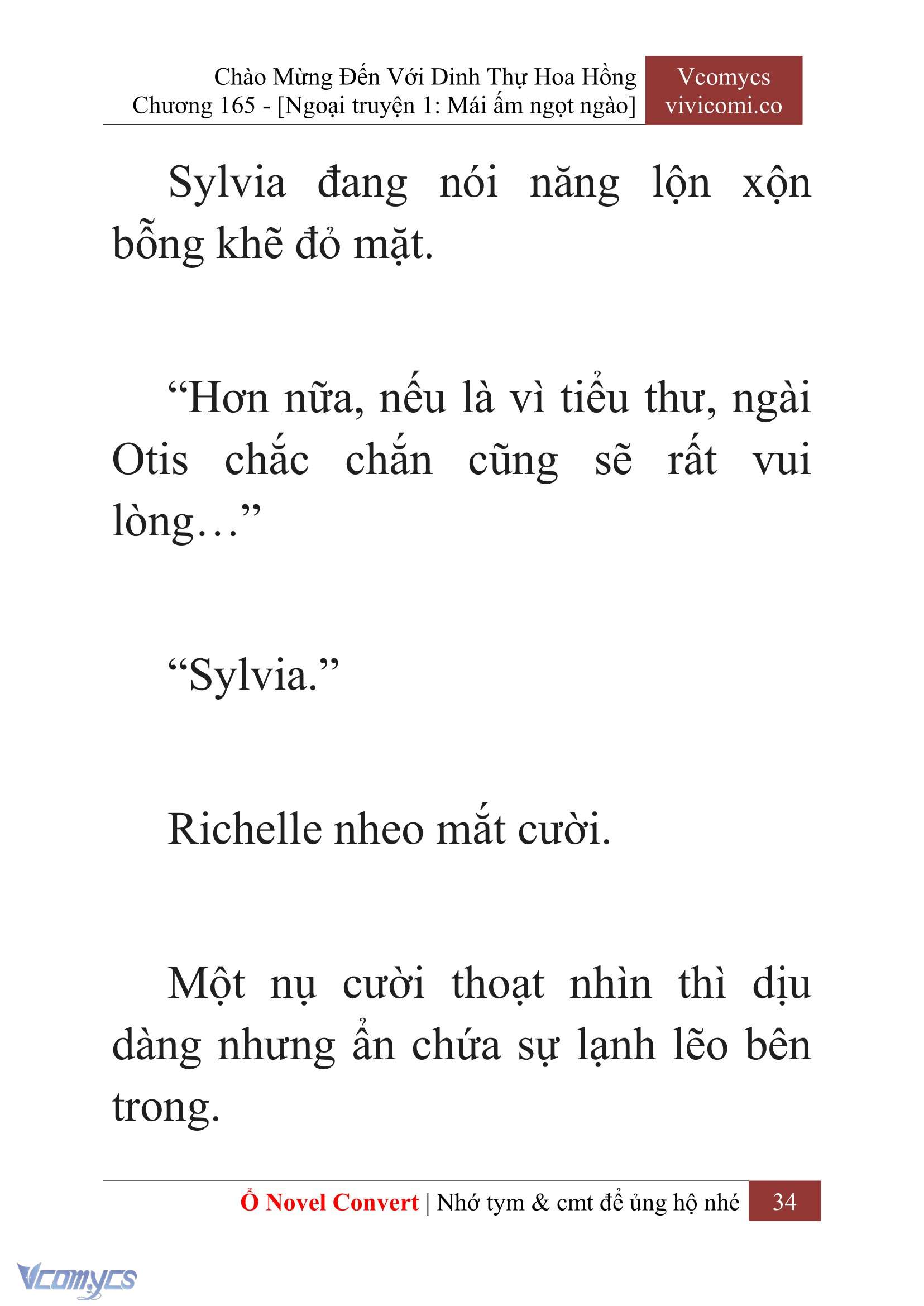 [Novel] Chào Mừng Đến Với Dinh Thự Hoa Hồng Chap 165 - Trang 2