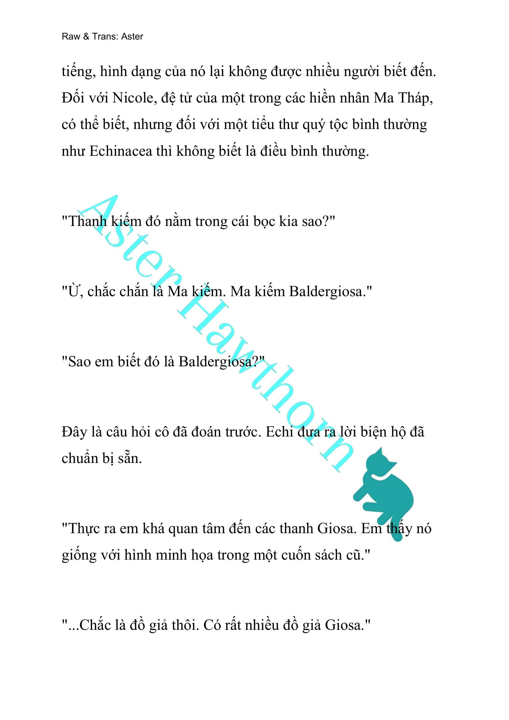 [NOVEL] Đóa Hoa Cầm Kiếm Chap 10 - Next Chap 11