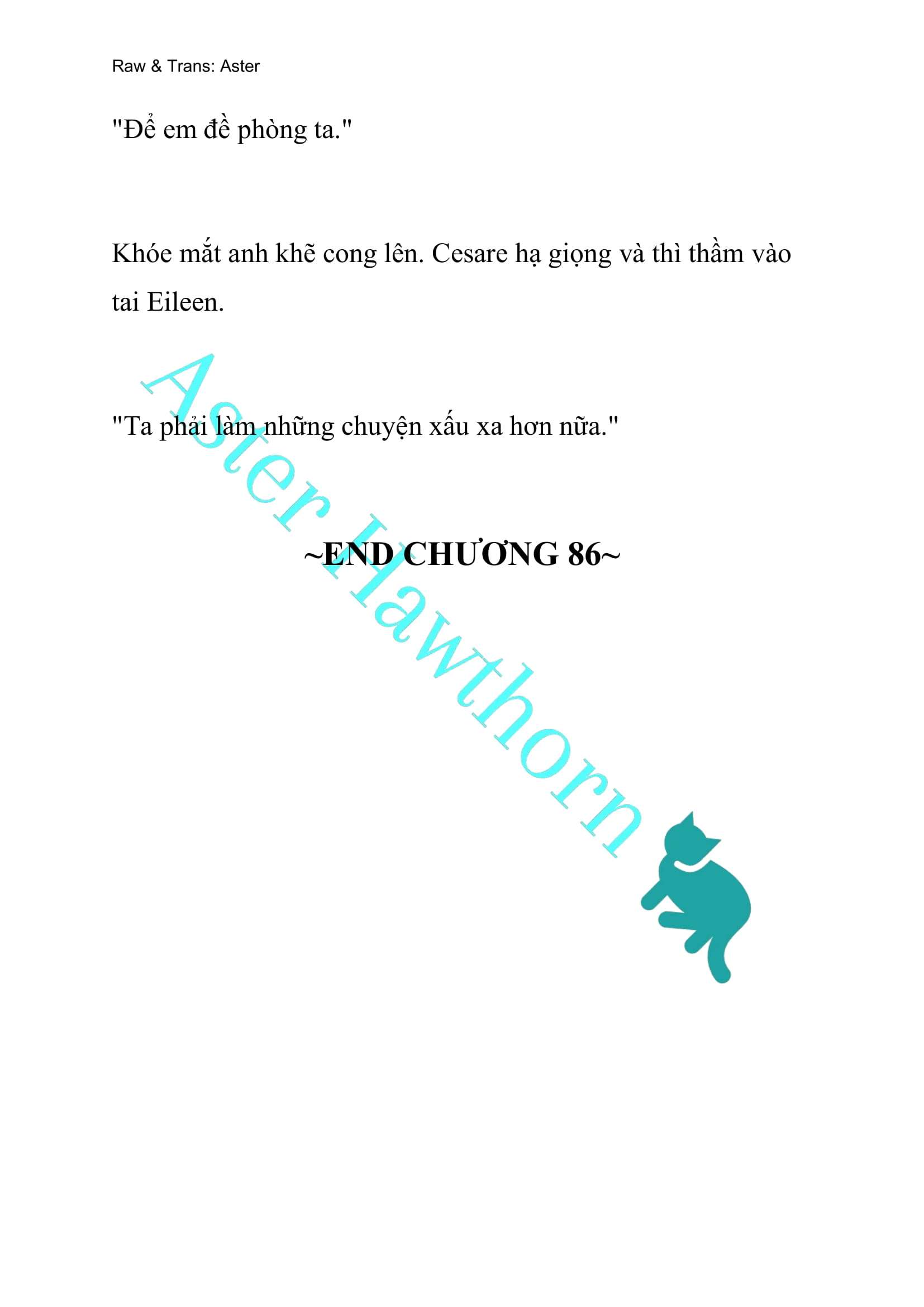 [NOVEL] Người Chồng Độc Ác Chap 86 - Next Chap 87