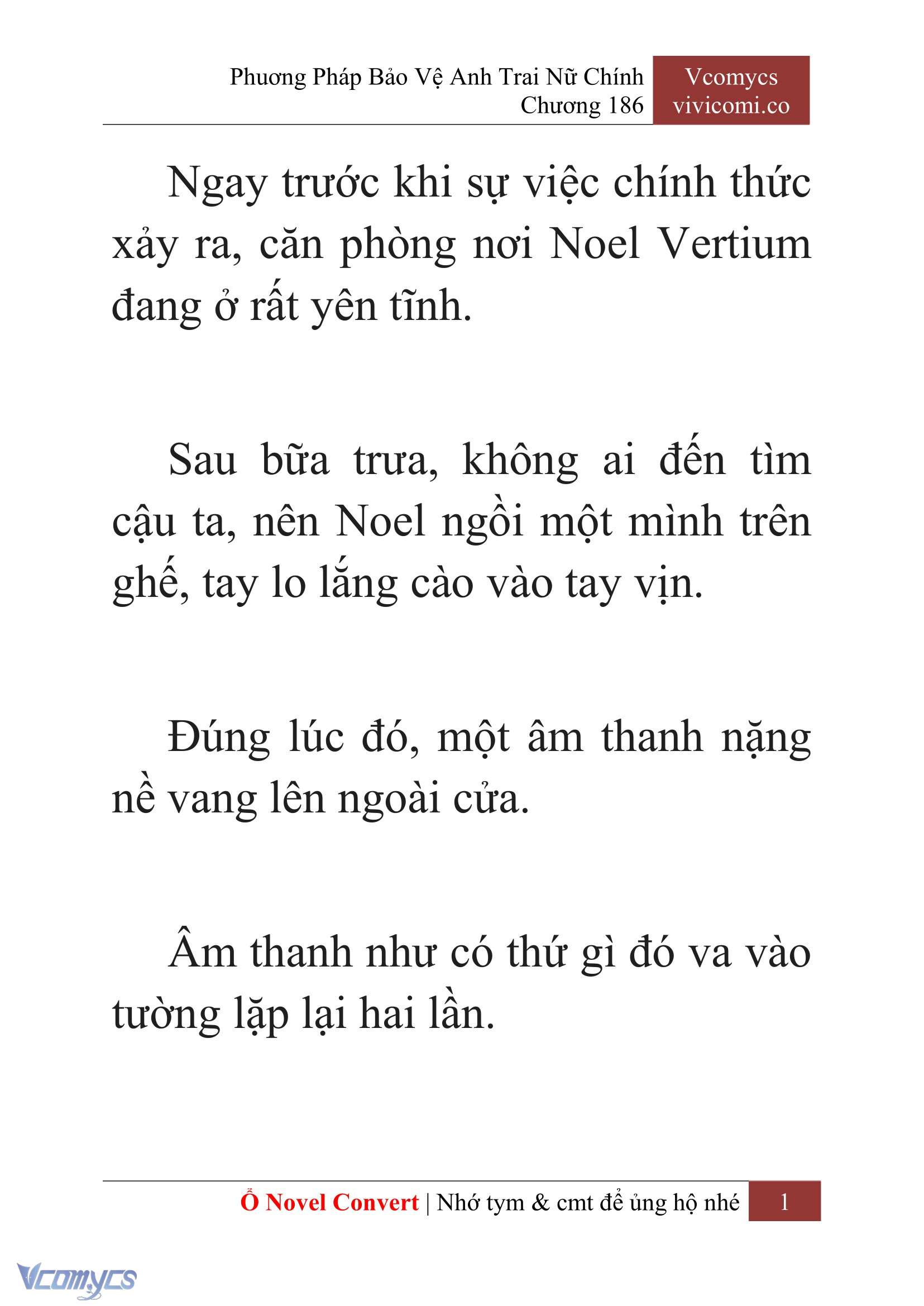 [Novel] Phương Pháp Bảo Vệ Anh Trai Nữ Chính Chap 186 - Trang 2