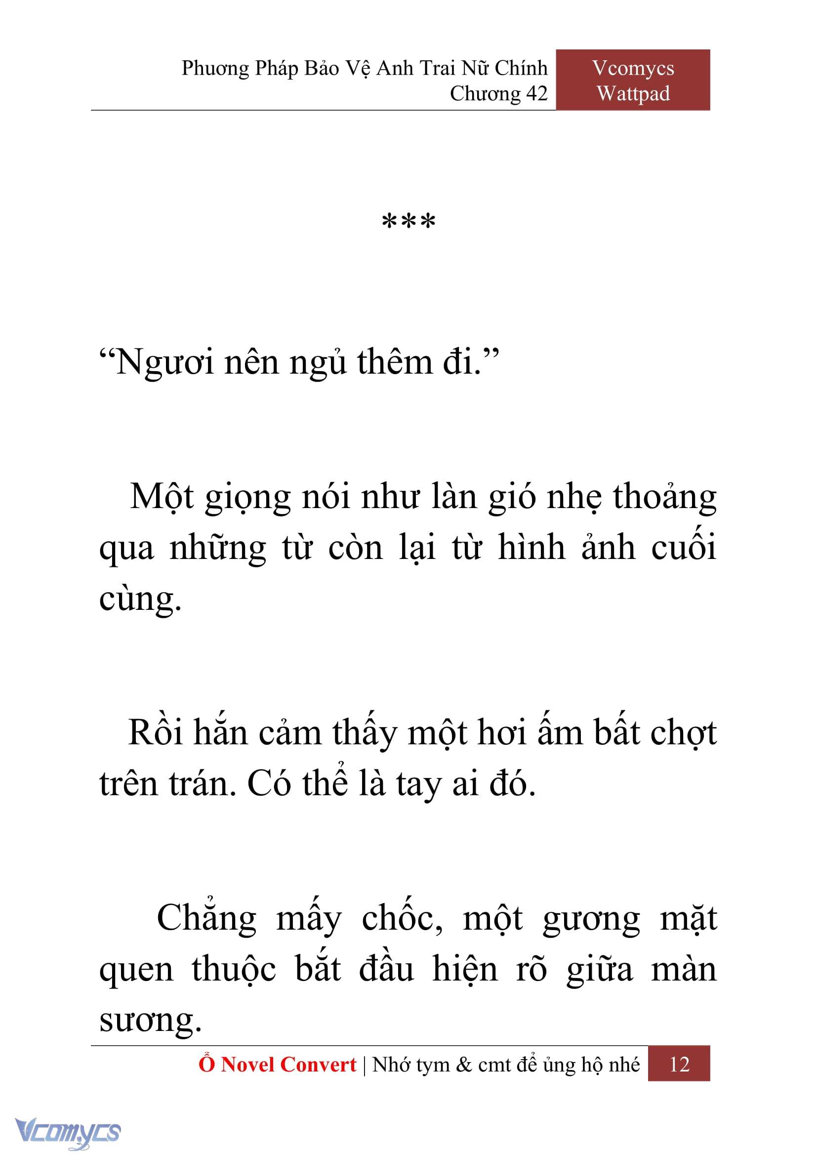 [Novel] Phương Pháp Bảo Vệ Anh Trai Nữ Chính Chap 42 - Next Chap 43