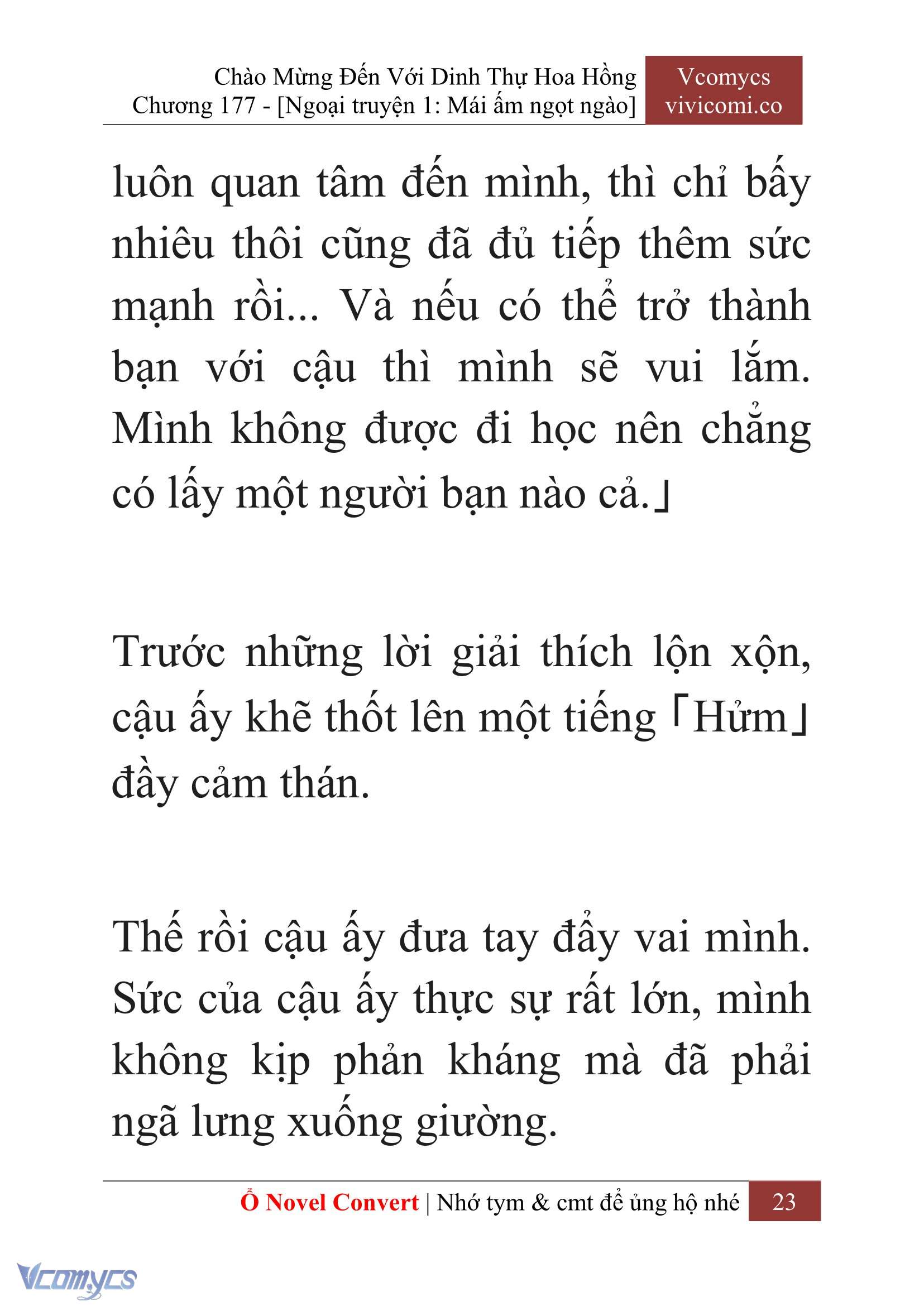 [Novel] Chào Mừng Đến Với Dinh Thự Hoa Hồng Chap 177 - Trang 2