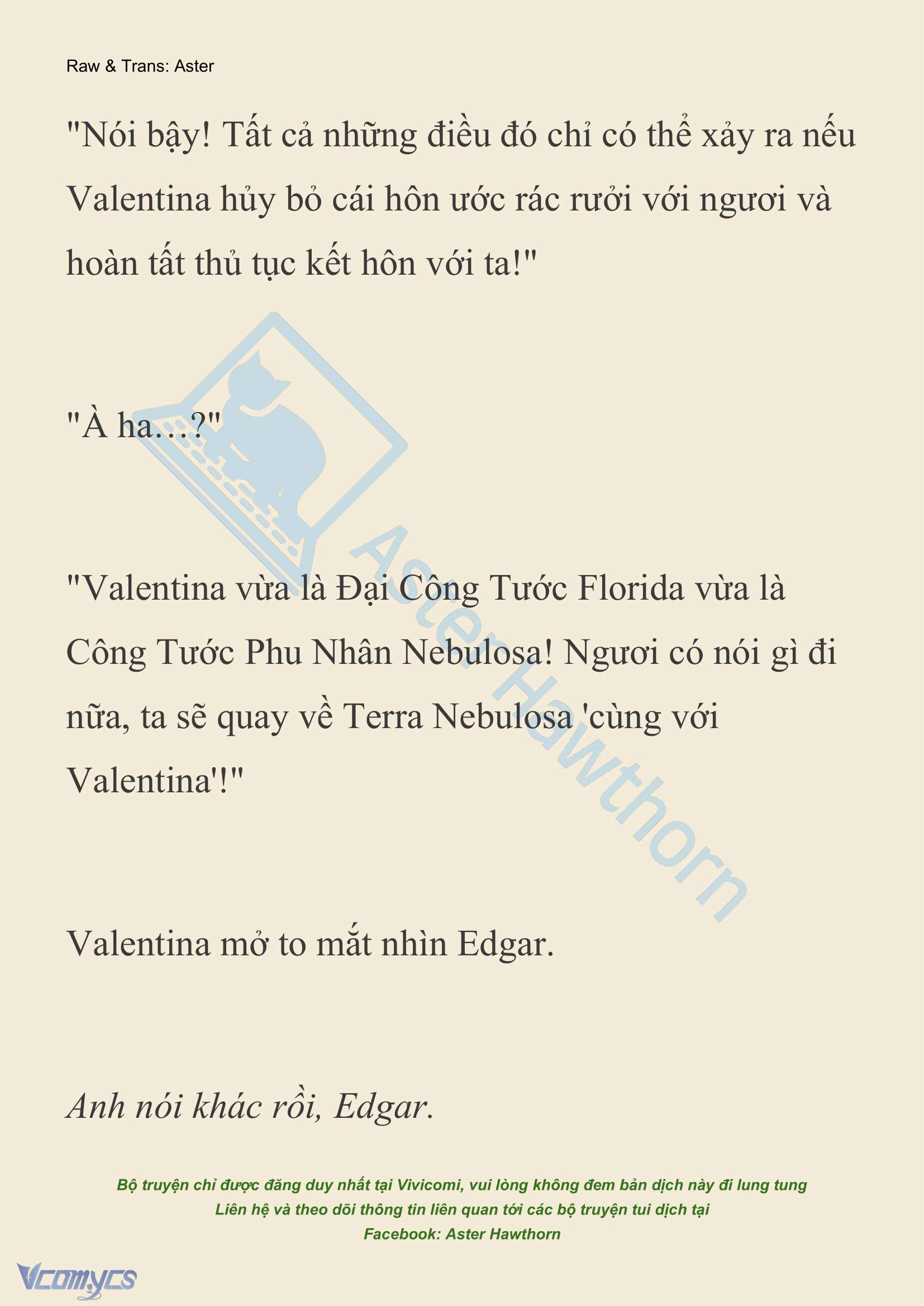[NOVEL] Thiên Đường Của Valentina Chap 115 - Next Chap 116