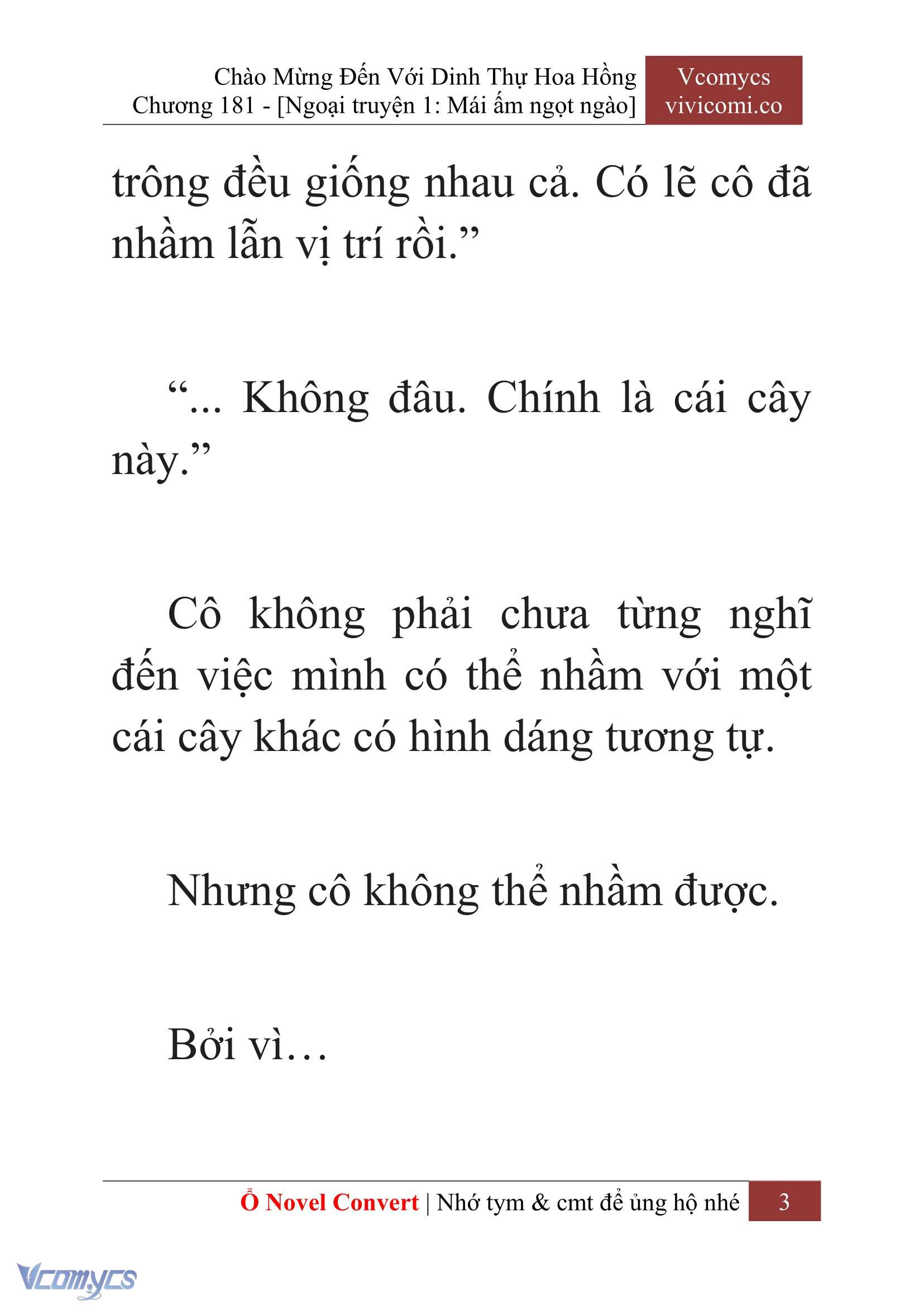 [Novel] Chào Mừng Đến Với Dinh Thự Hoa Hồng Chap 181 - Trang 2