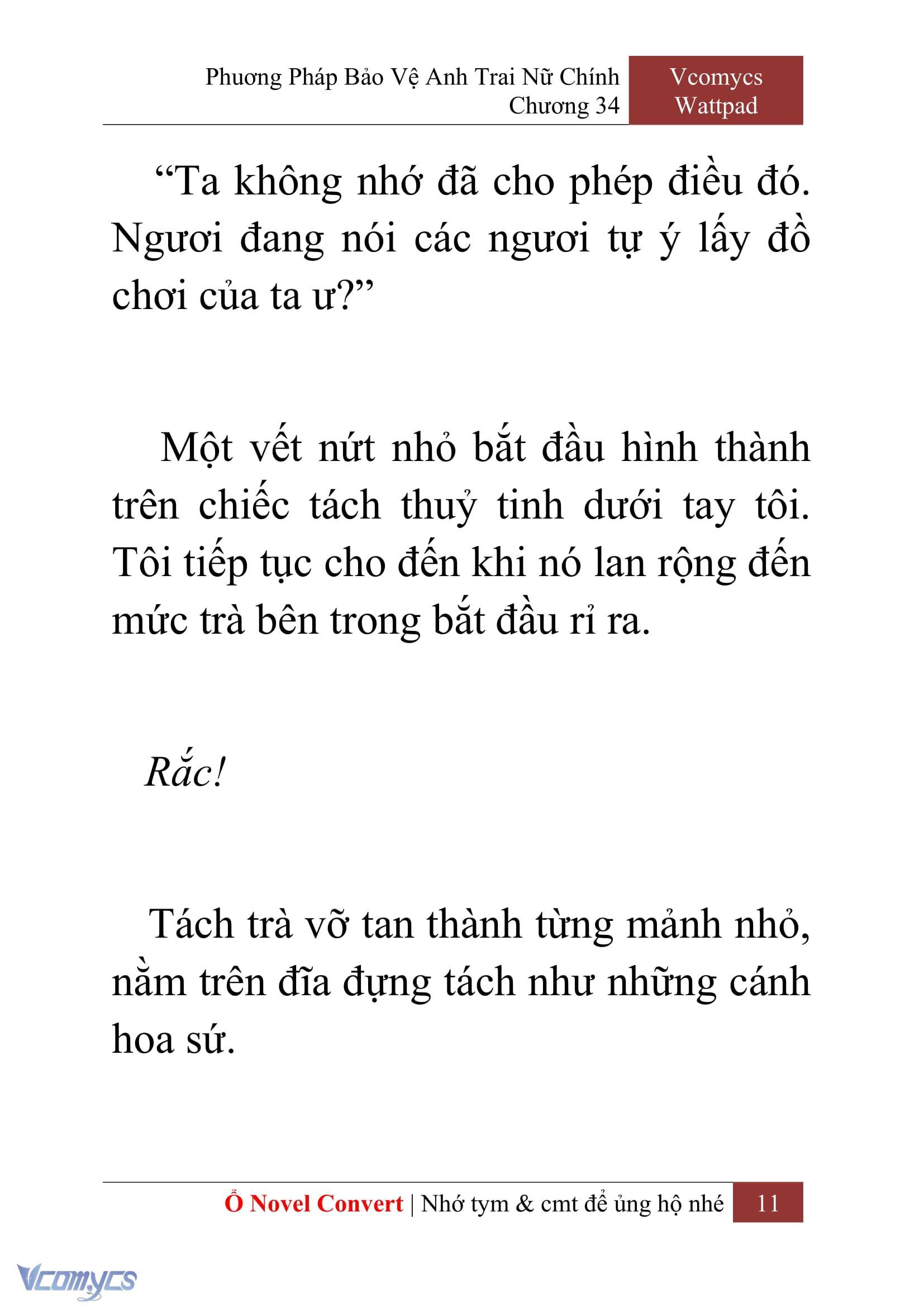 [Novel] Phương Pháp Bảo Vệ Anh Trai Nữ Chính Chap 34 - Next Chap 35