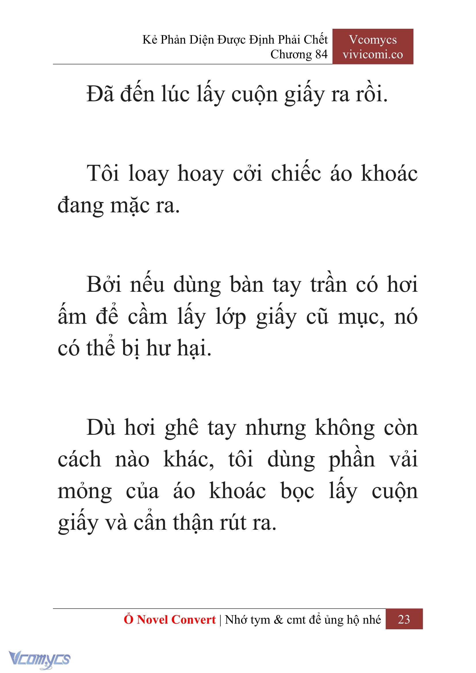 [Novel] Kẻ Phản Diện Được Định Phải Chết Chap 84 - Next 
