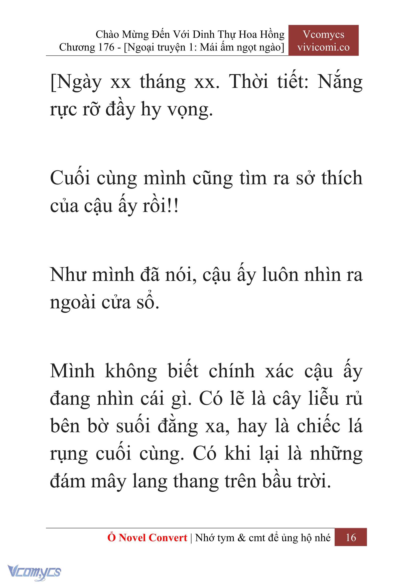 [Novel] Chào Mừng Đến Với Dinh Thự Hoa Hồng Chap 176 - Trang 2