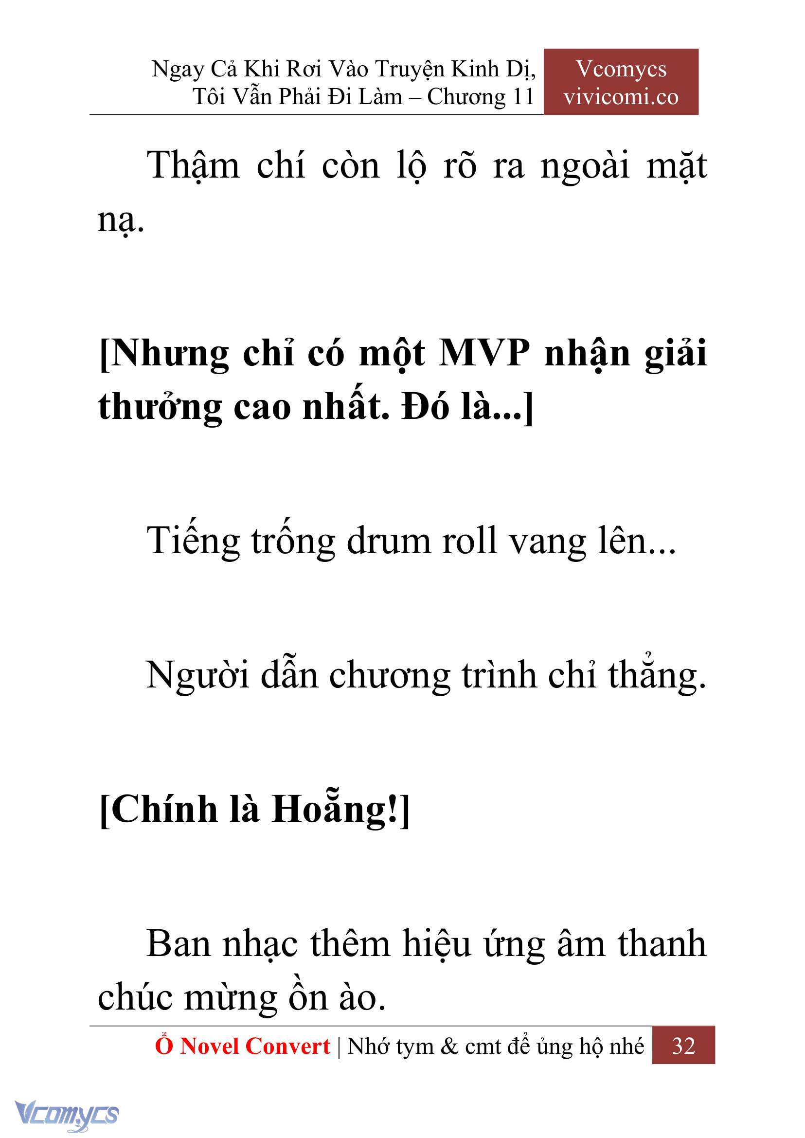 [Novel] Ngay Cả Khi Rơi Vào Truyện Kinh Dị, Tôi Vẫn Phải Đi Làm Chap 11 - Next Chap 12