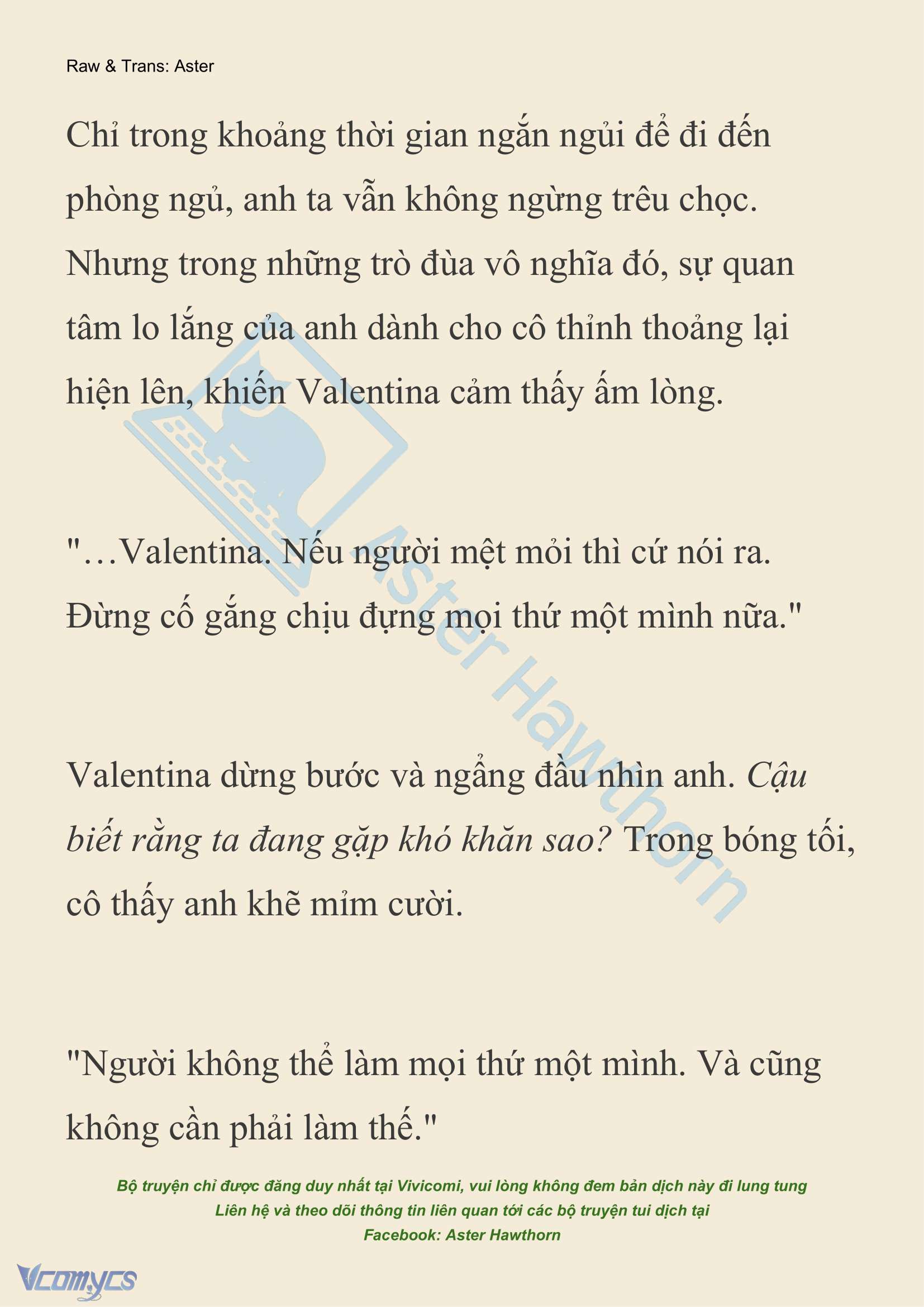 [NOVEL] Thiên Đường Của Valentina Chap 120 - Next Chap 122