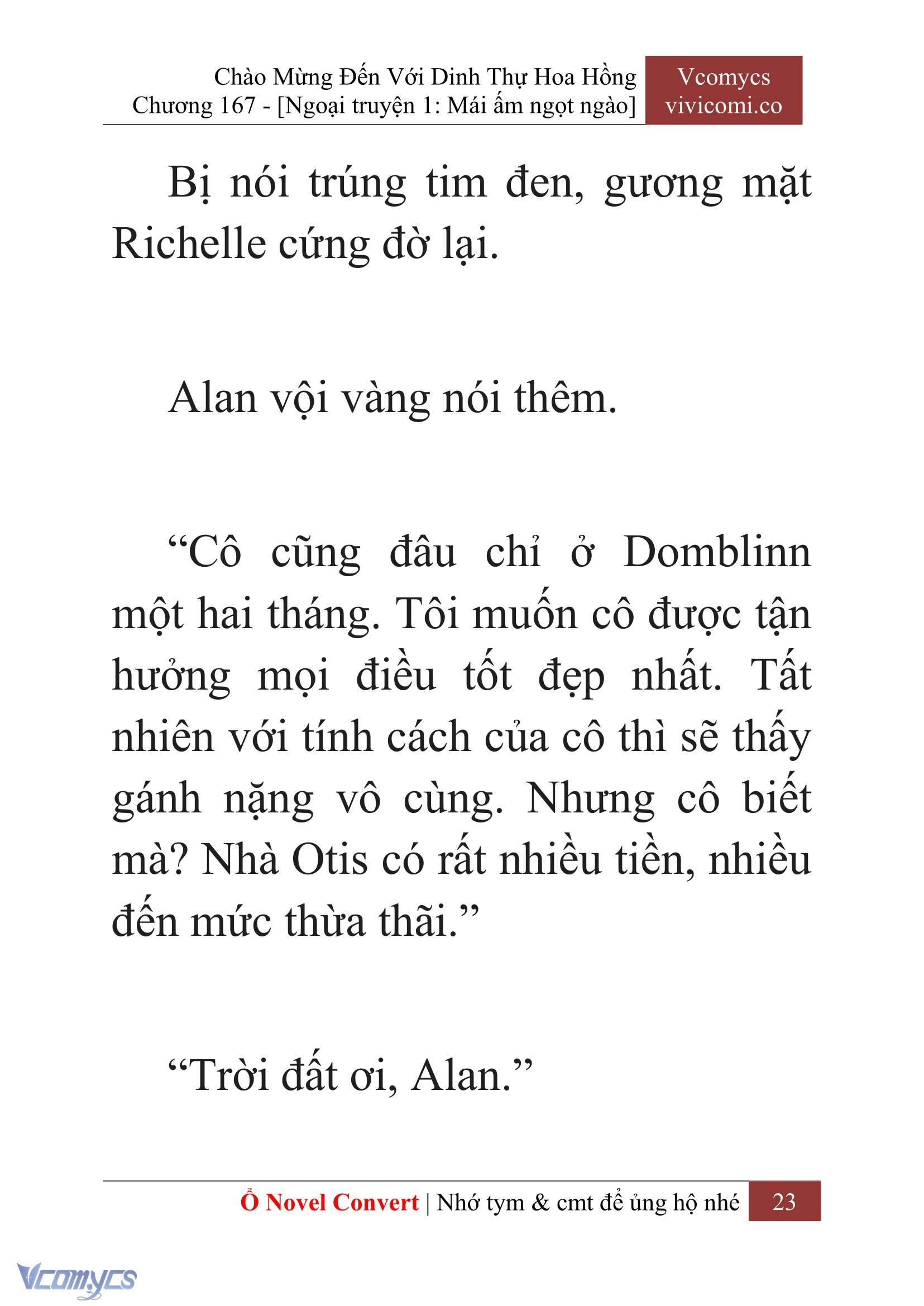 [Novel] Chào Mừng Đến Với Dinh Thự Hoa Hồng Chap 167 - Trang 2