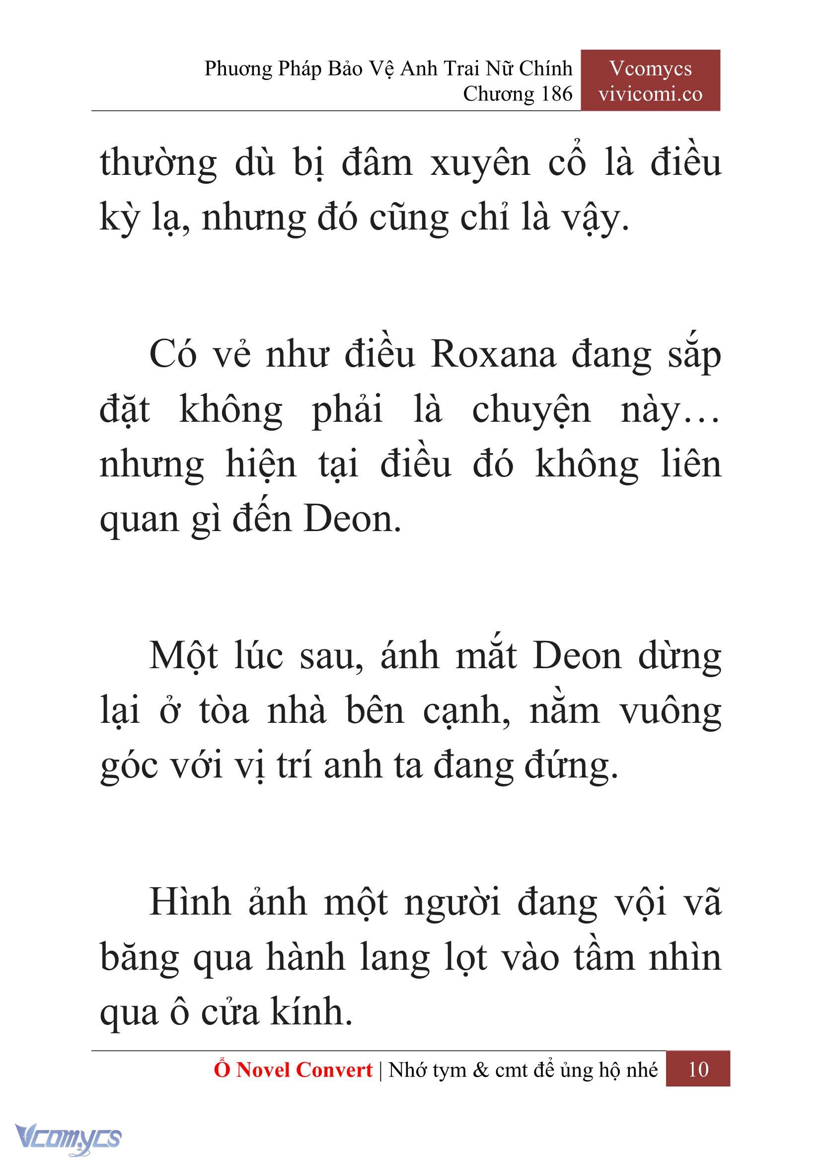 [Novel] Phương Pháp Bảo Vệ Anh Trai Nữ Chính Chap 186 - Trang 2