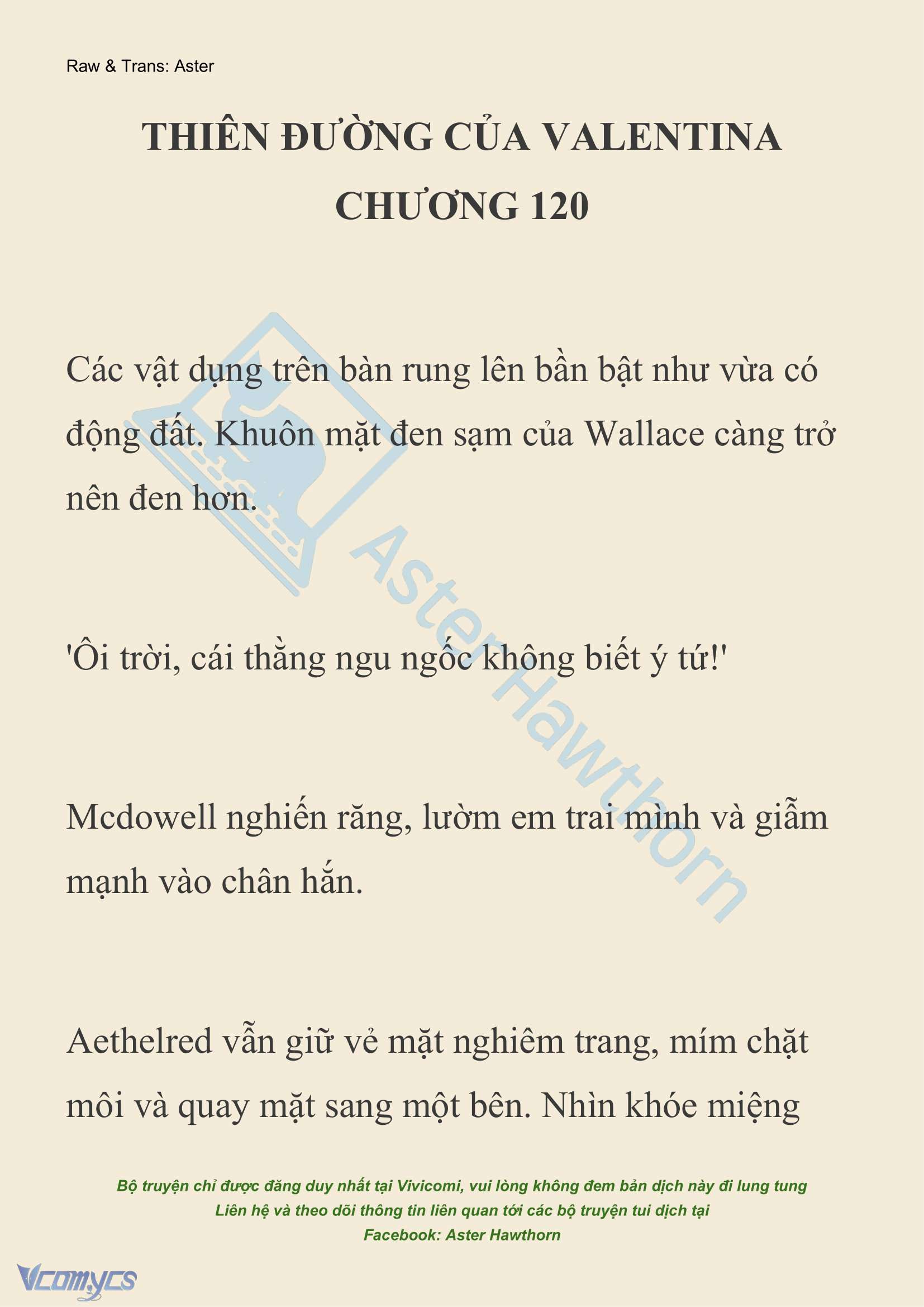 [NOVEL] Thiên Đường Của Valentina Chap 120 - Next Chap 122