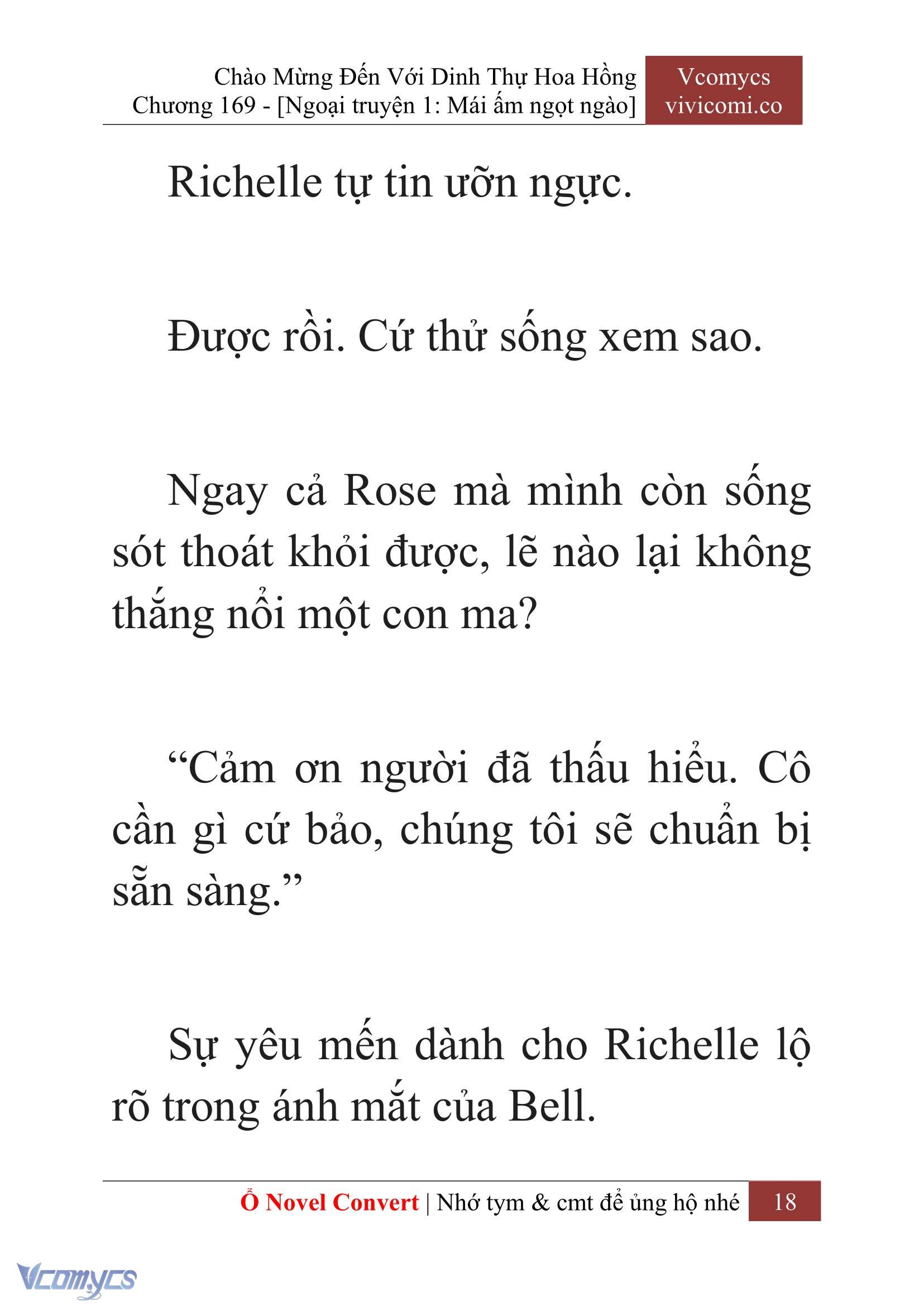 [Novel] Chào Mừng Đến Với Dinh Thự Hoa Hồng Chap 169 - Trang 2