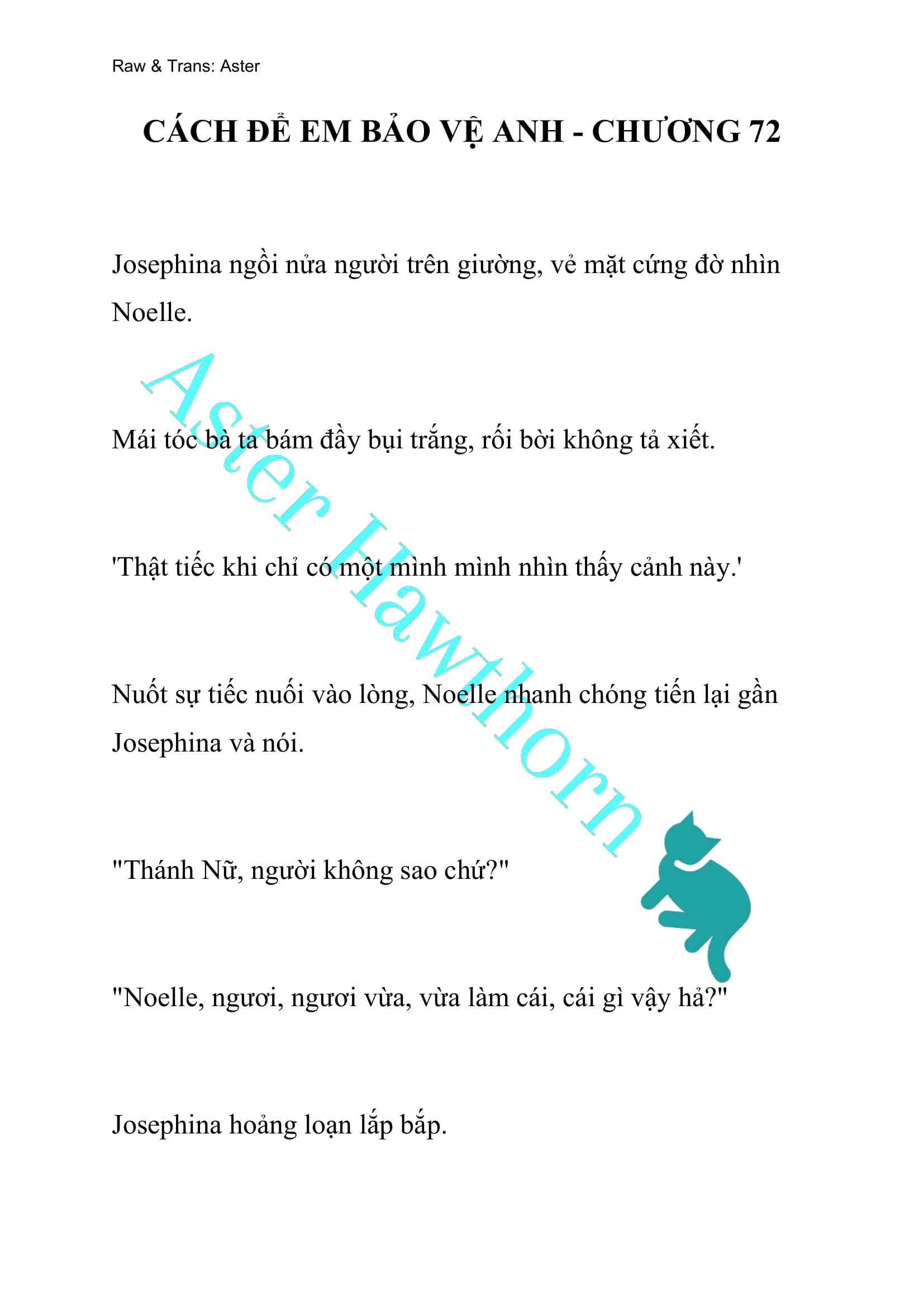 [NOVEL] Cách Để Em Bảo Vệ Anh Chap 72 - Next Chap 73