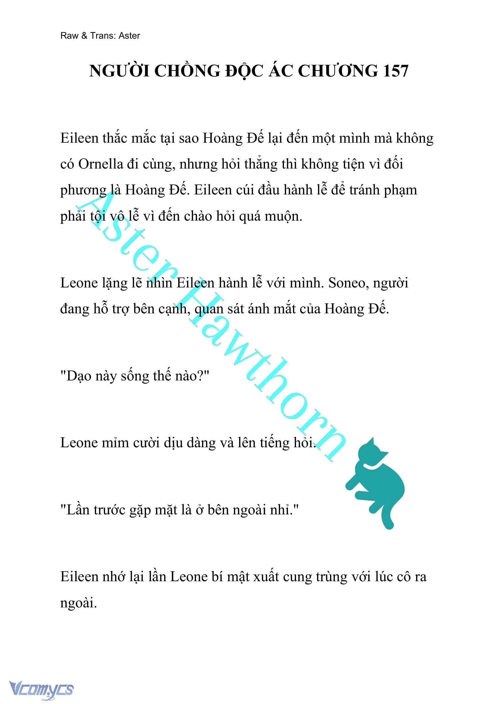 [NOVEL] Người Chồng Độc Ác Chap 157 - Next Chap 158