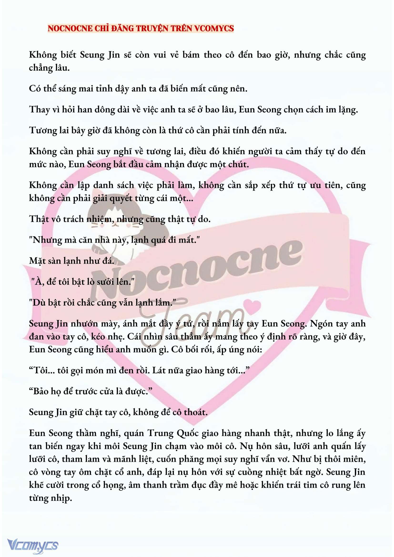 [NOVEL] CHÚNG TA KẾT THÚC VÀO MÙA THU Chap 11 - Next Chap 12